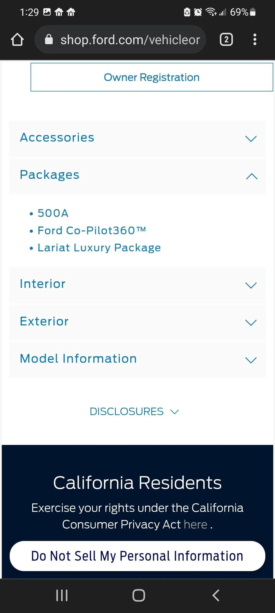 Ford Maverick 📬 3/3 Scheduling Email Received Group [EMAILS NOW ARRIVING!] Screenshot_20220303-132910_Chrom