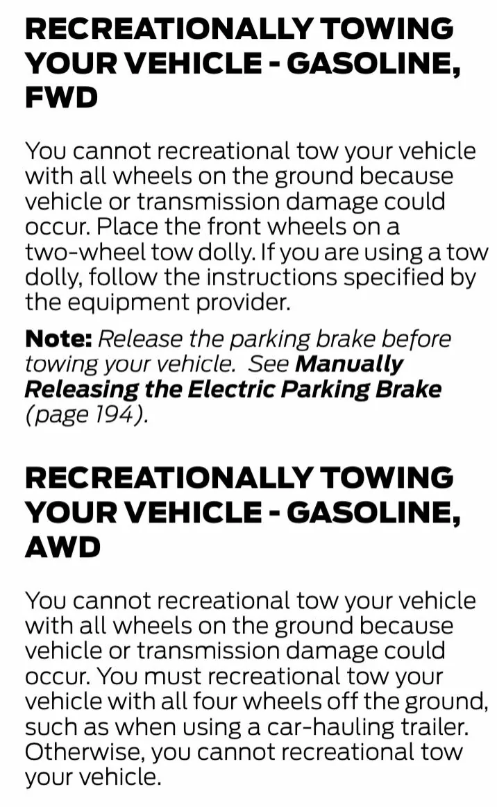 Ford Maverick Towing behind RV on a dolly 0F73E268-9A48-48EE-B5CA-FCC23CA5CCAE