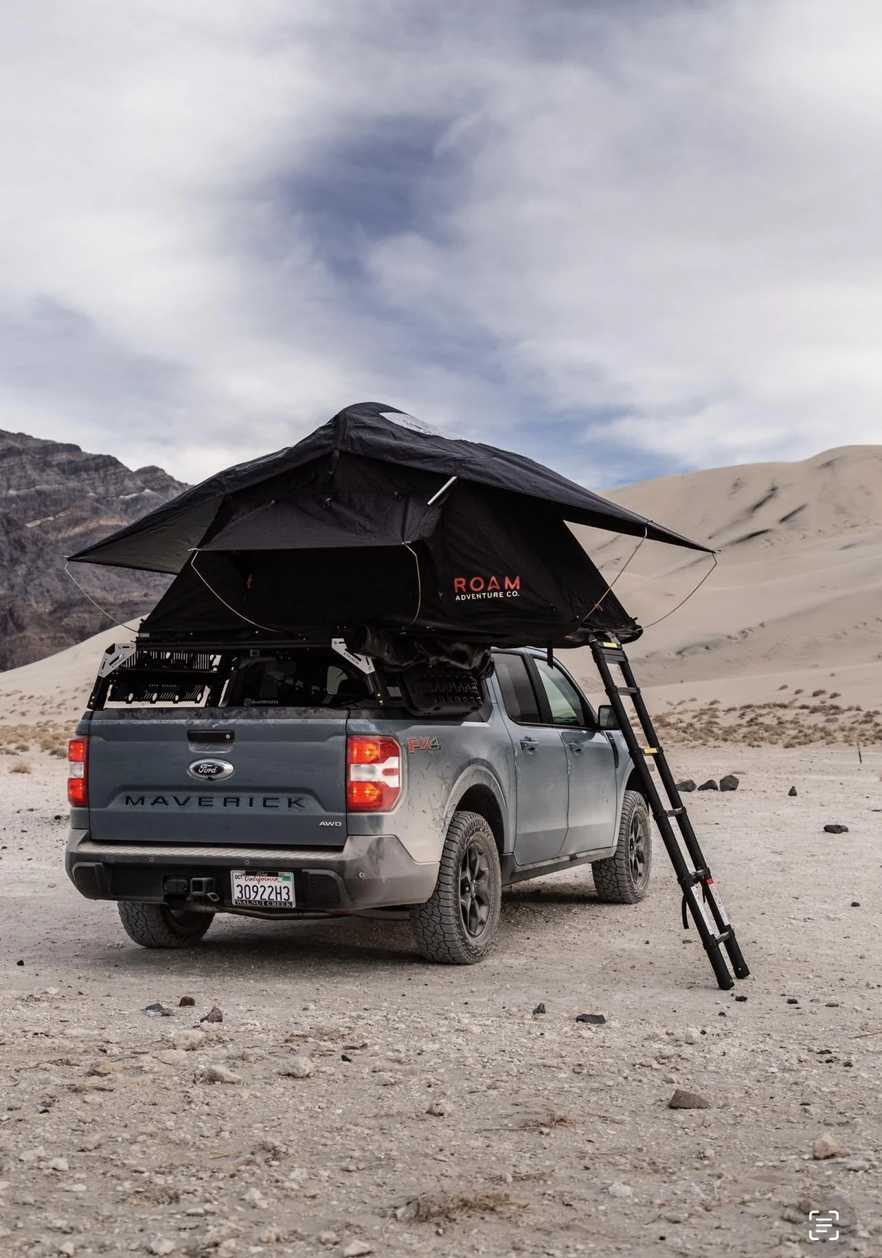 Ford Maverick Maverick set up for camping & light off-roading with bed rack and RTT! Xtrusion, ROAM rooftop tent, Fordrangerlifts, Falken 07BCAF6D-6860-4194-92E6-74289C2EBB5D