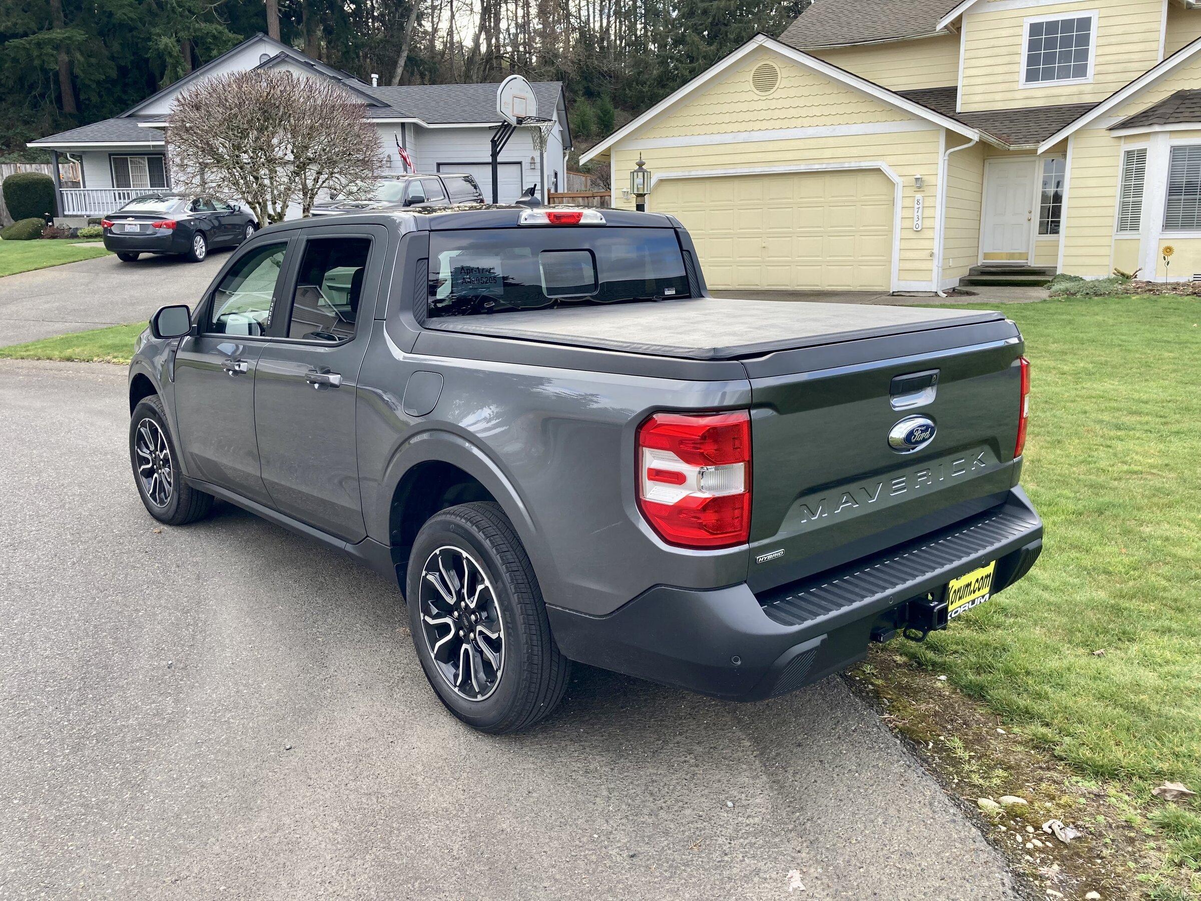 Ford Maverick Hybrid First Edition - Carbonized Grey 23D69680-2FA5-4782-8B51-14F7FBB7DE96