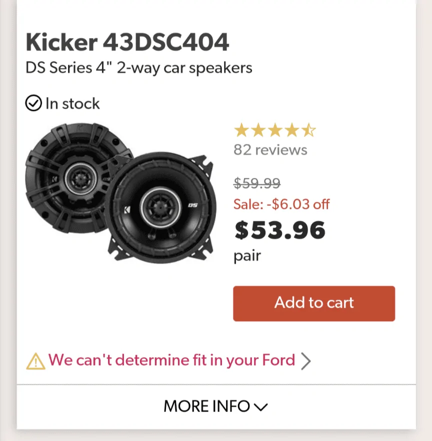 Ford Maverick Recommended Rear Speaker Upgrade? Screenshot_20220305-110648