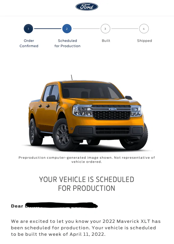 Ford Maverick Florida Mavericks MavAssembScheduled