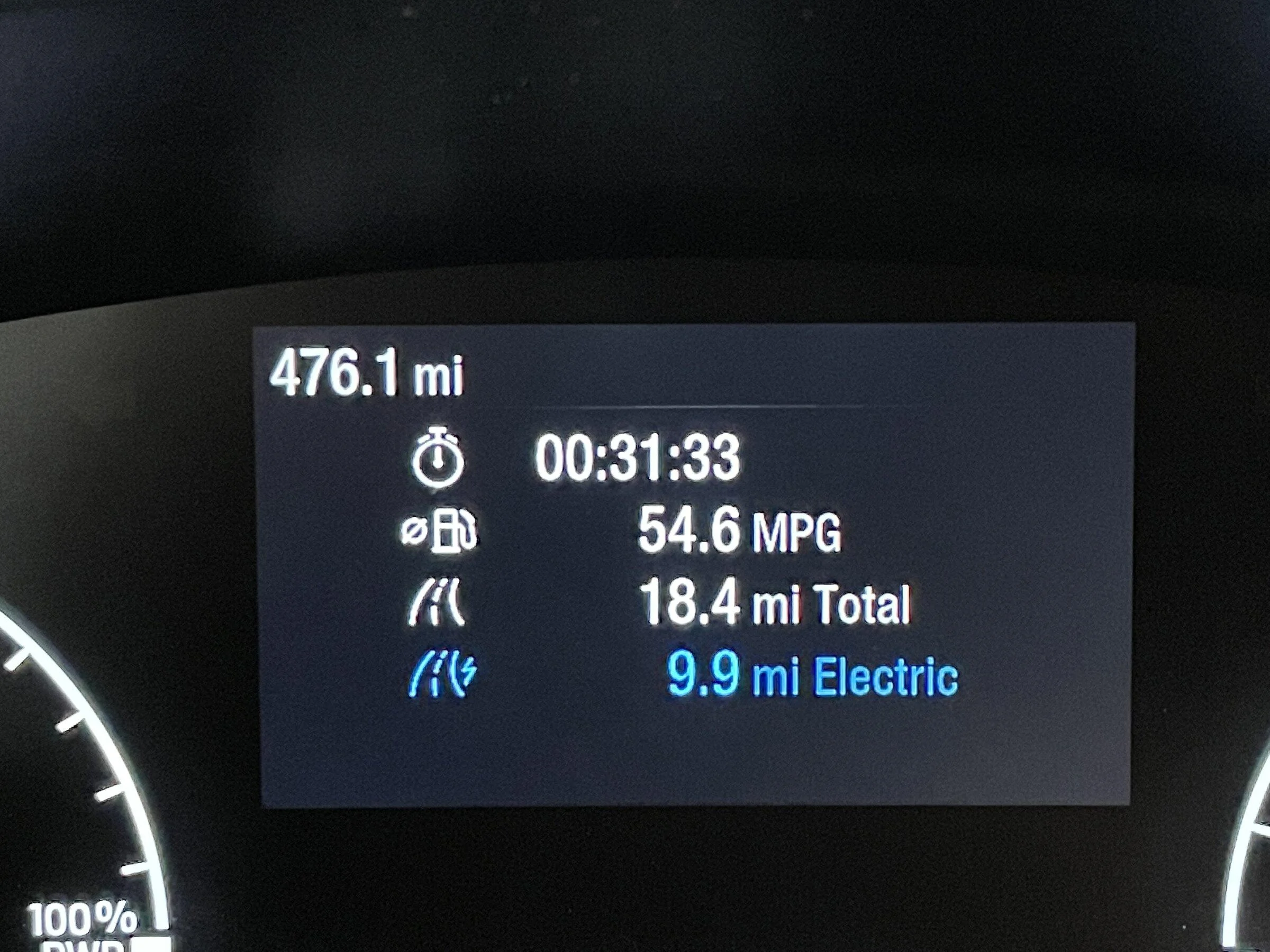 Ford Maverick First Fill-up Real World 38.7 MPG IMG_4891