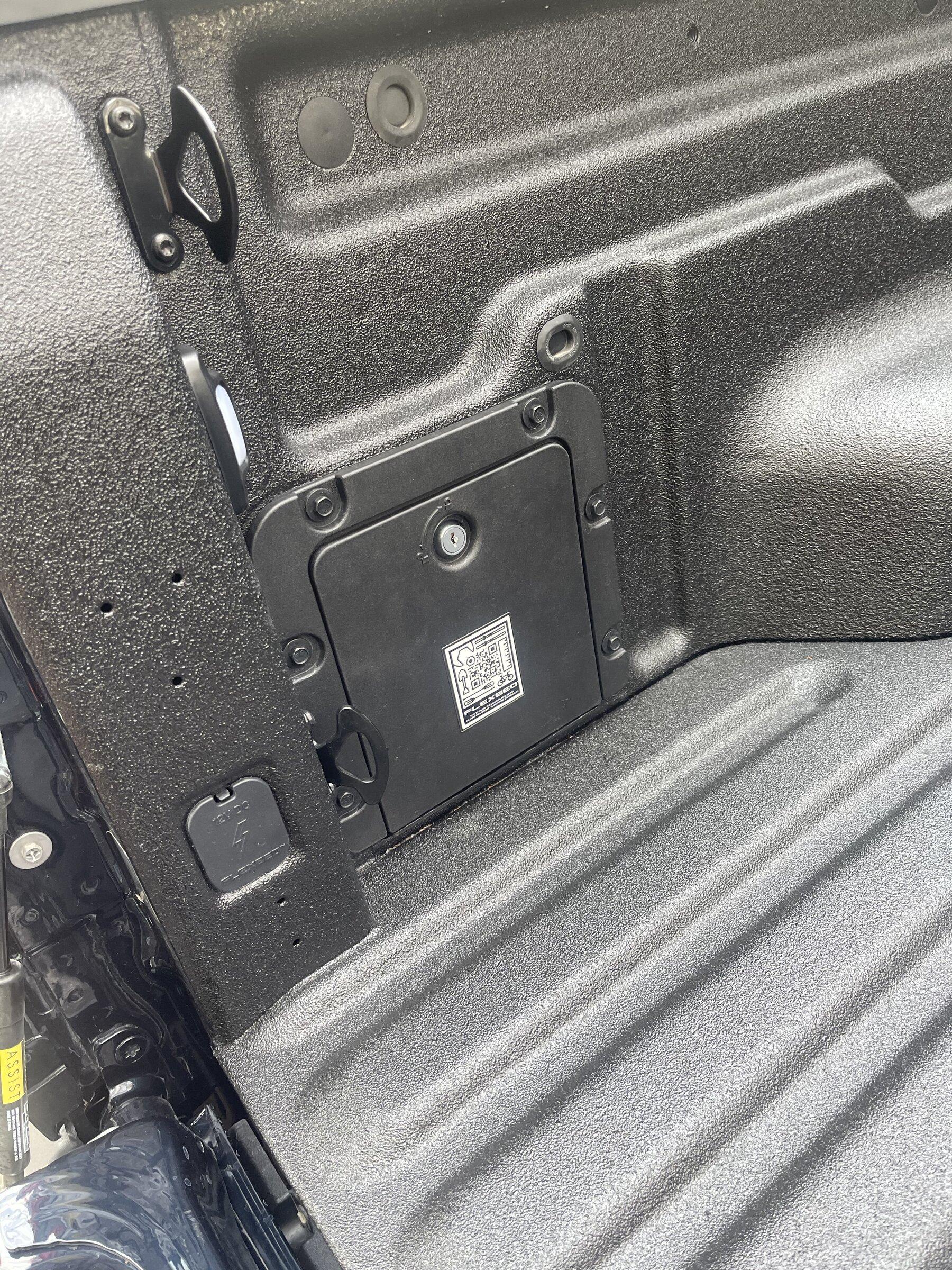 Ford Maverick Locks for the Storage compartments in the bed! A777C2EF-62C0-4F01-95FA-E4BABE7615CD
