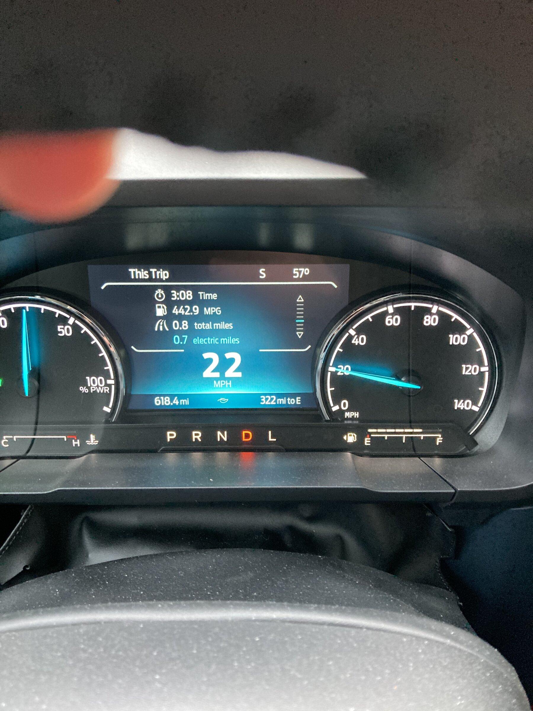 Ford Maverick Optimal way to drive for highest MPG? 403AD611-6176-4DAE-850D-B5F56B21120E