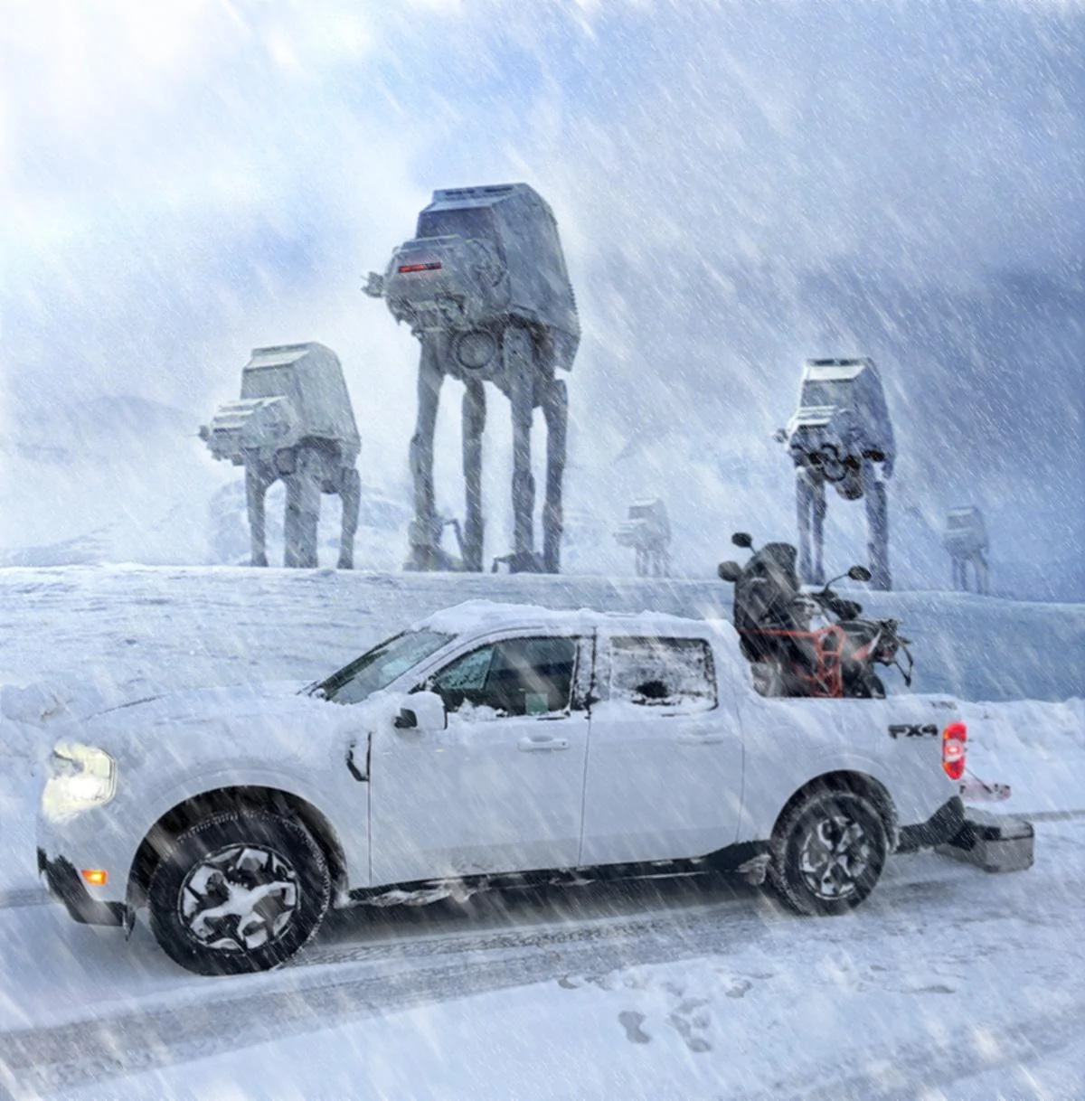 Ford Maverick OXFORD WHITE Maverick Photos Thread Mav on Hoth