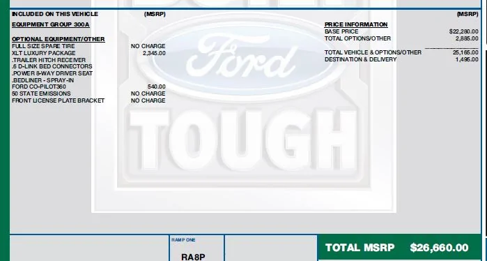 Ford Maverick January 3rd build week? Details