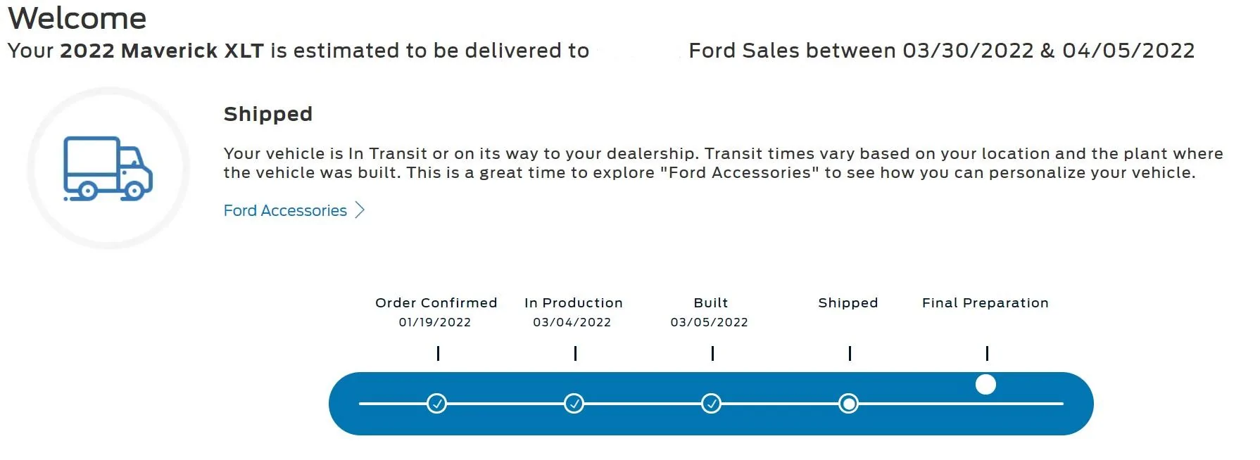 Ford Maverick Anybody Order in Jan 2022? Mav Order