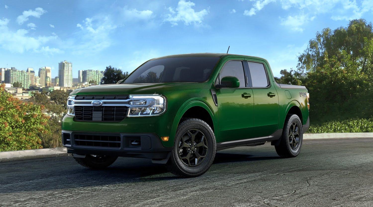 Ford Maverick 2023 Maverick intel. / speculation / spy photos (repository) 2022-Ford-Maverick-Lariat-Exterior-001-Front-Three-Quarters-Configurator