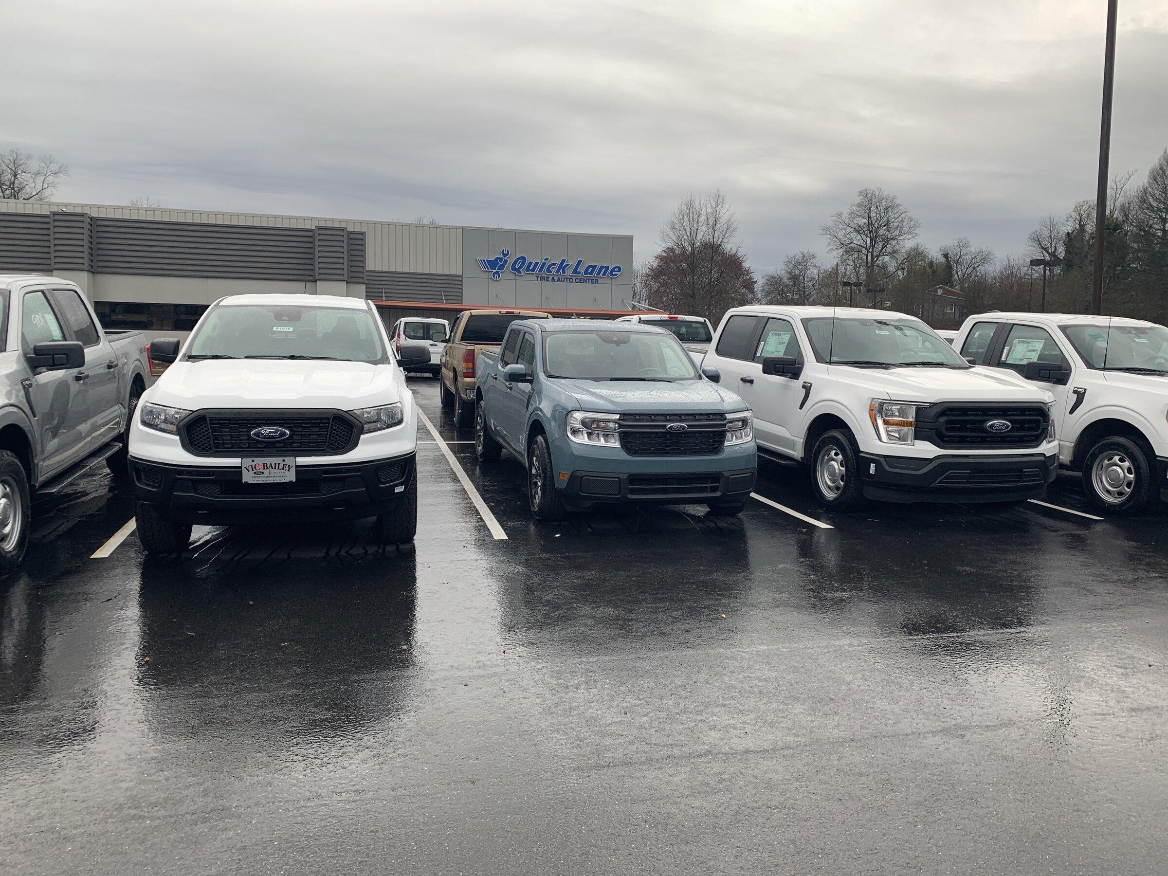 Ford Maverick Maverick compared to Ranger and F150 8A33F707-A90E-45FE-9E4D-41040C7FDF6D