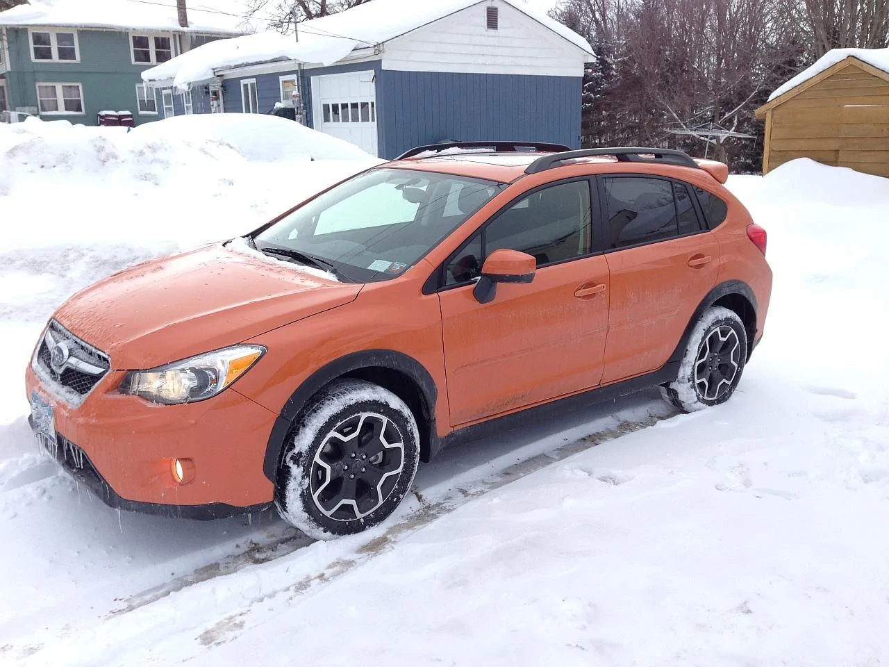 Ford Maverick Orange vehicle—Cyber Orange or Hot Pepper Red crosstrek2015