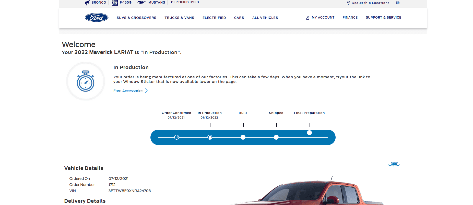 Ford Maverick In production since 1/12/2022 Screenshot (114)