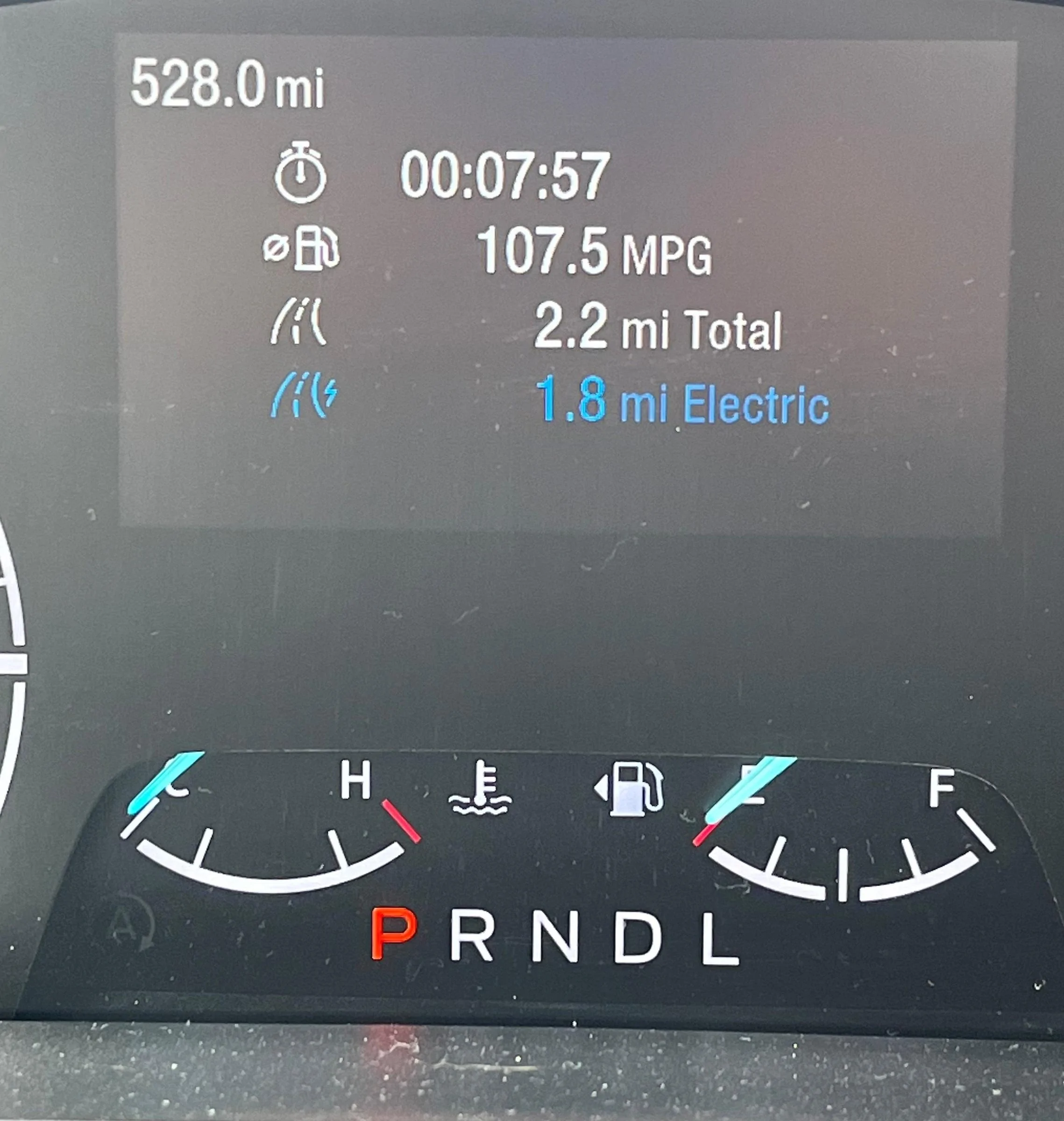 Ford Maverick Question about trip computer/MPG calculation per trip QBMmNk5