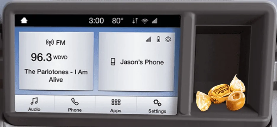 Ford Maverick Creative Ideas for Dash Cubby Storage 4