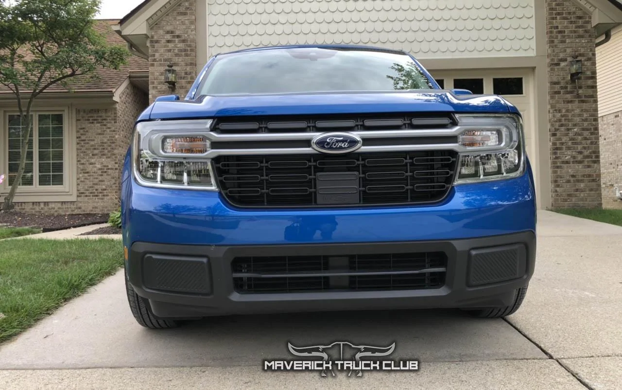 Ford Maverick VELOCITY BLUE Maverick Photos Thread 2022 Maverick Lariat in Velocity Blue 3