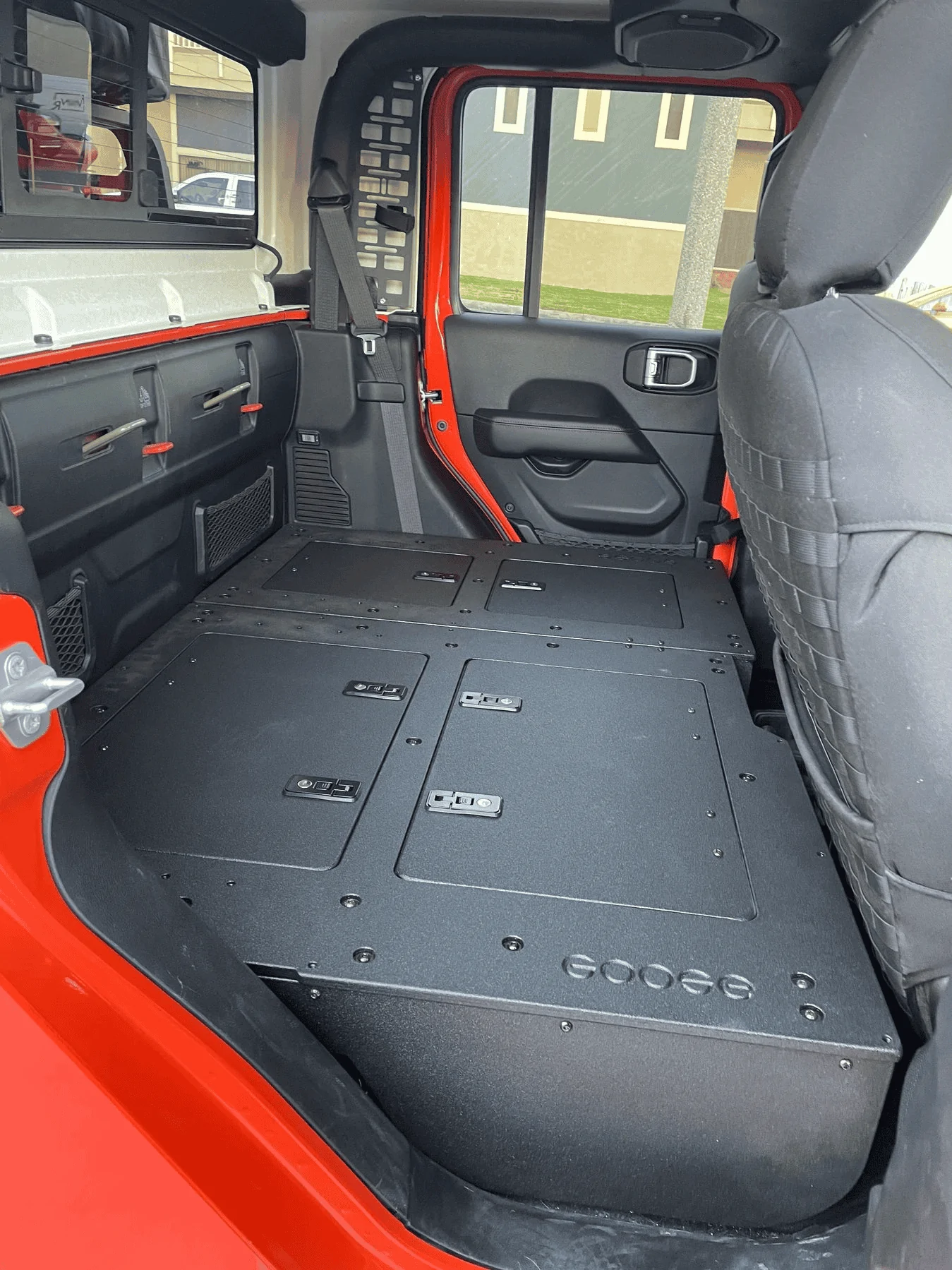 Ford Maverick Backseat delete, DIY Jeep Goose Gear storage plans 1629329436392