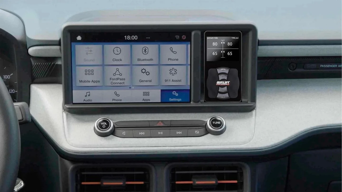 Ford Maverick Creative Ideas for Dash Cubby Storage Airlift Controller