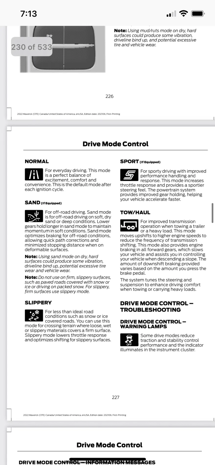 Ford Maverick What is the control is on the console, and what does it do? EC57F7AD-349F-4C76-AE23-2F61209F0B9F