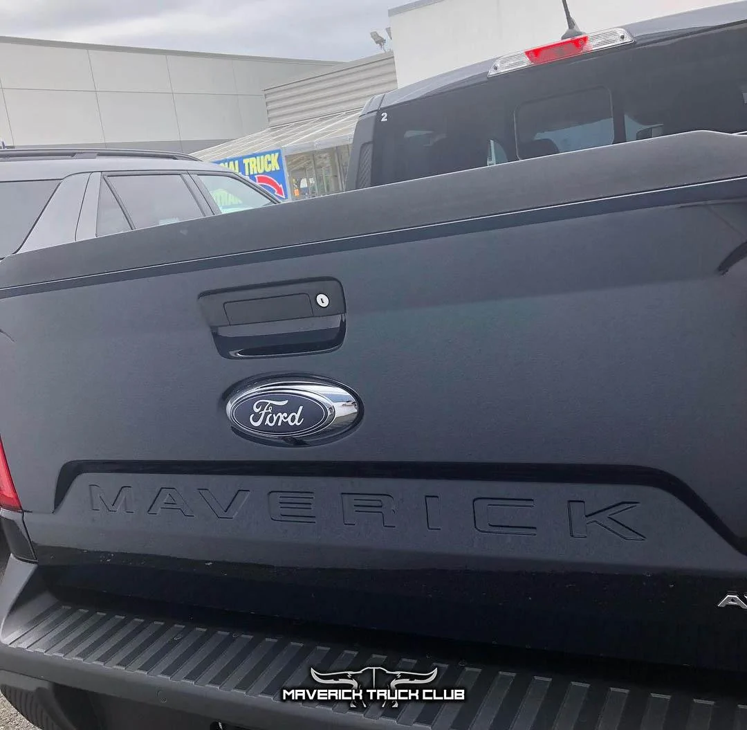 Ford Maverick ALTO BLUE Maverick Photos Thread Alto Blue 2022 Maverick Lariat pickup truck 4