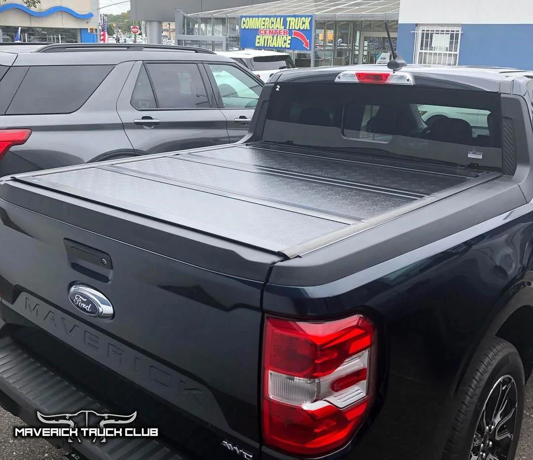 Ford Maverick ALTO BLUE Maverick Photos Thread Alto Blue 2022 Maverick Lariat pickup truck 3