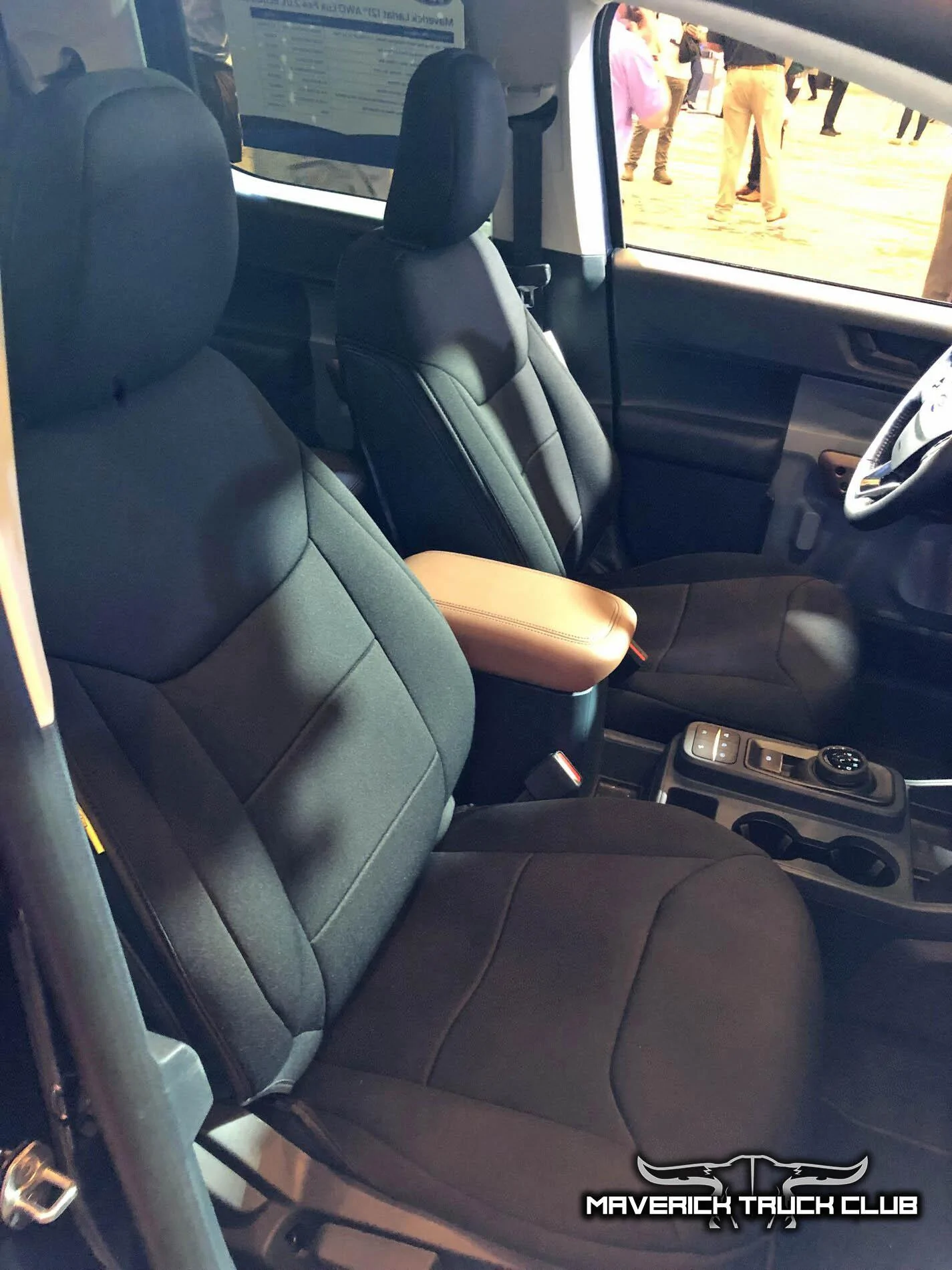 Ford Maverick Pics: Maverick Bed Cap Topper (SnugTop) + seat covers + First Edition Maverick + Molded Splash Guards Ford Maverick Seat Covers