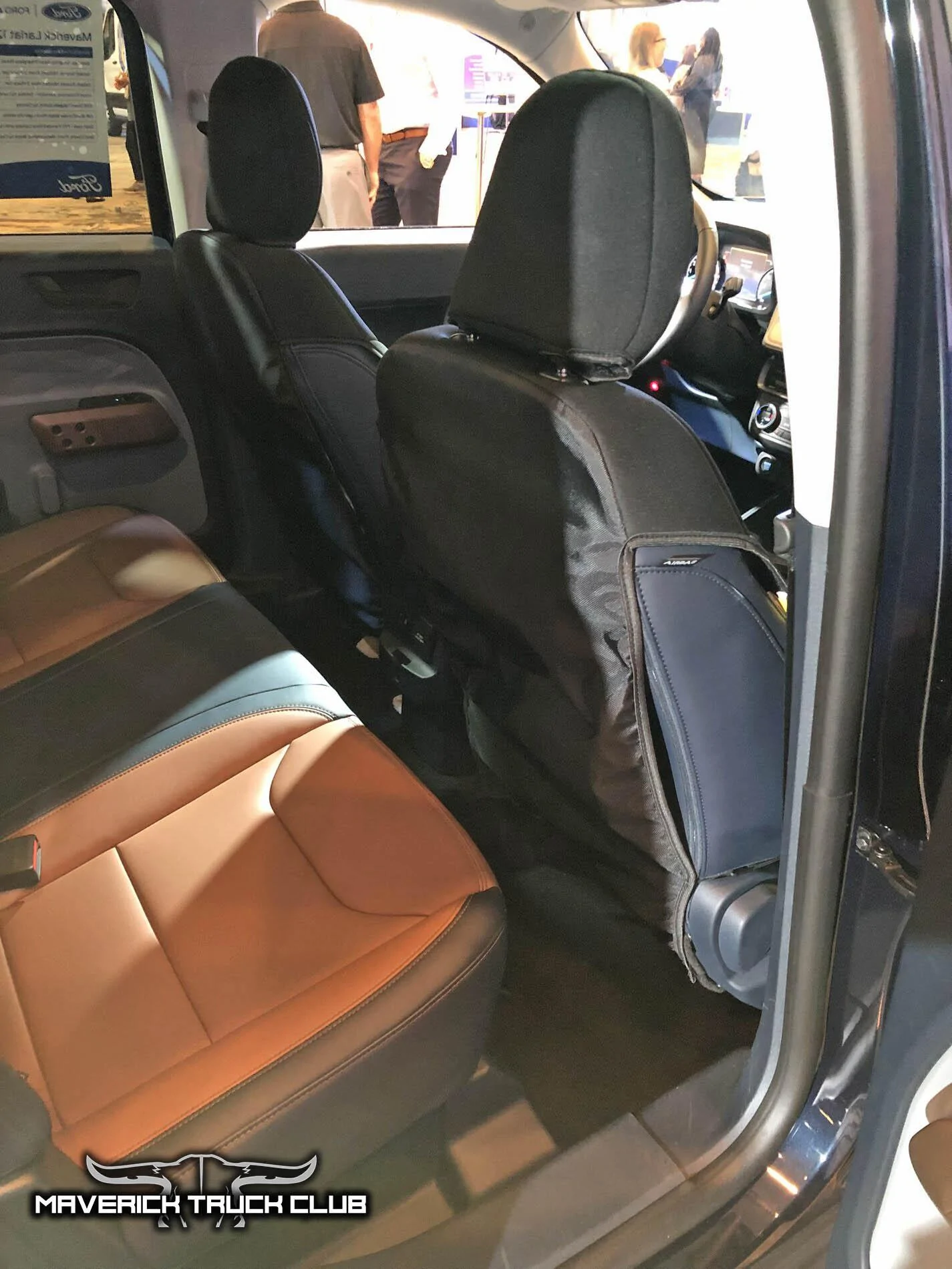 Ford Maverick Pics: Maverick Bed Cap Topper (SnugTop) + seat covers + First Edition Maverick + Molded Splash Guards Ford Maverick Seat Covers 1
