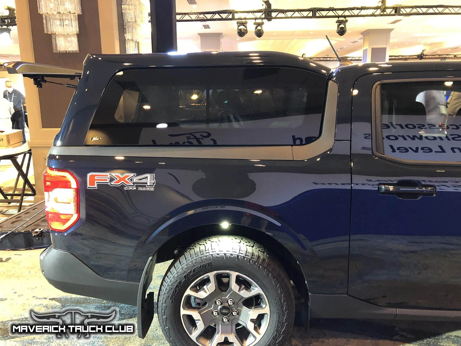 2022 Ford Maverick bed cap topper canopy alto blue lariat 5.jpg