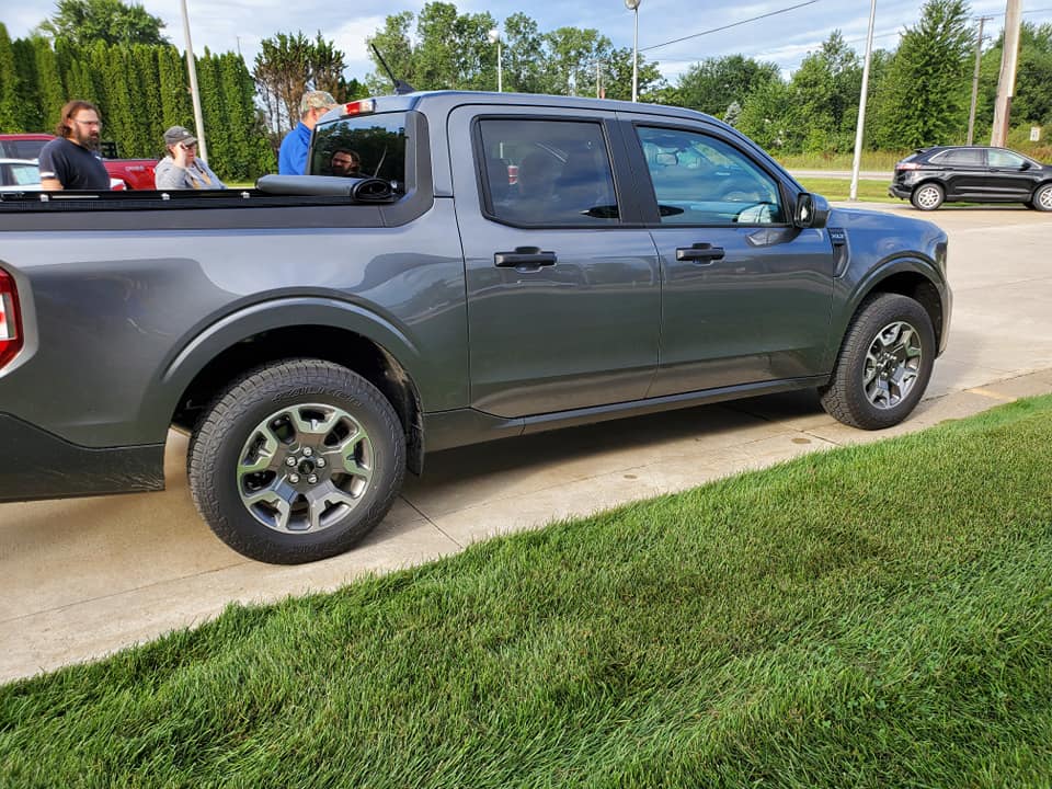 Ford Maverick CARBONIZED GRAY Maverick Photos Thread Maverick XLT, Carbonized Gray, Ecoboost AWD with 4k towing by Ken L at Fred Grande Ford, Richm