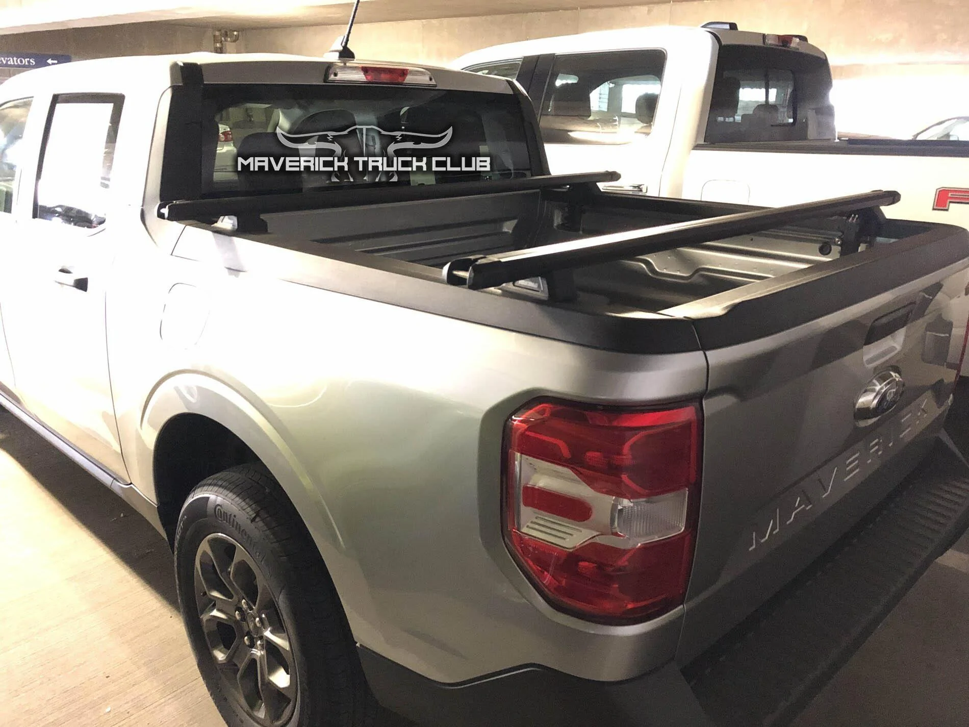 2022 Ford Maverick Yakima bed rack low profile.webp