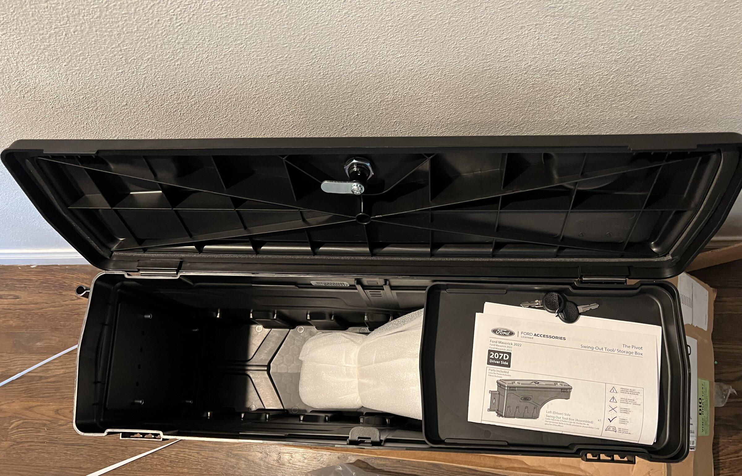Ford Maverick Hood deflector and toolbox Los Angeles Area 7BED38EB-05C5-4F66-9C1E-A0504D59AE3C