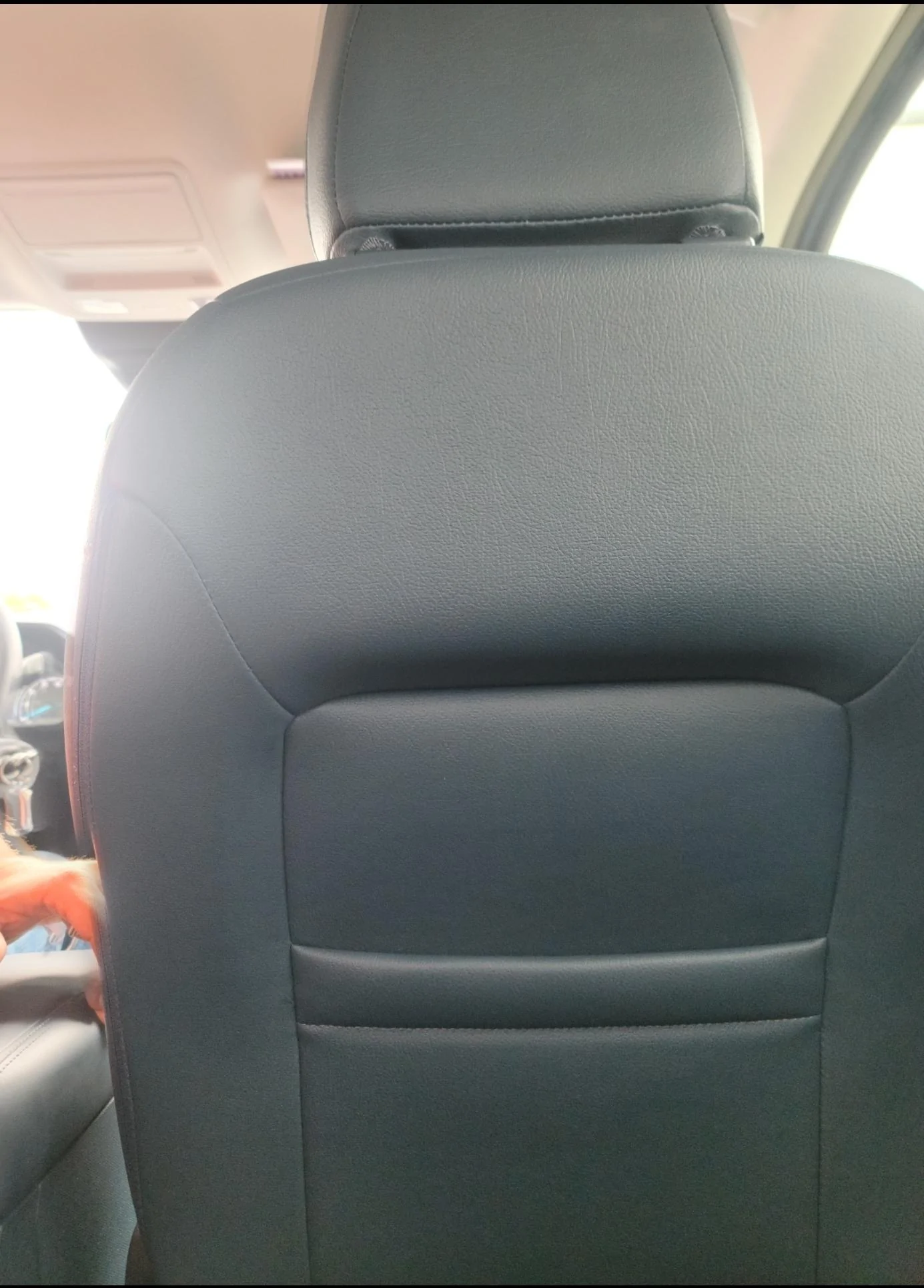 Ford Maverick New seats installed - Katzkin leather in Top Gun theme Screenshot_20220312-104605_Gallery