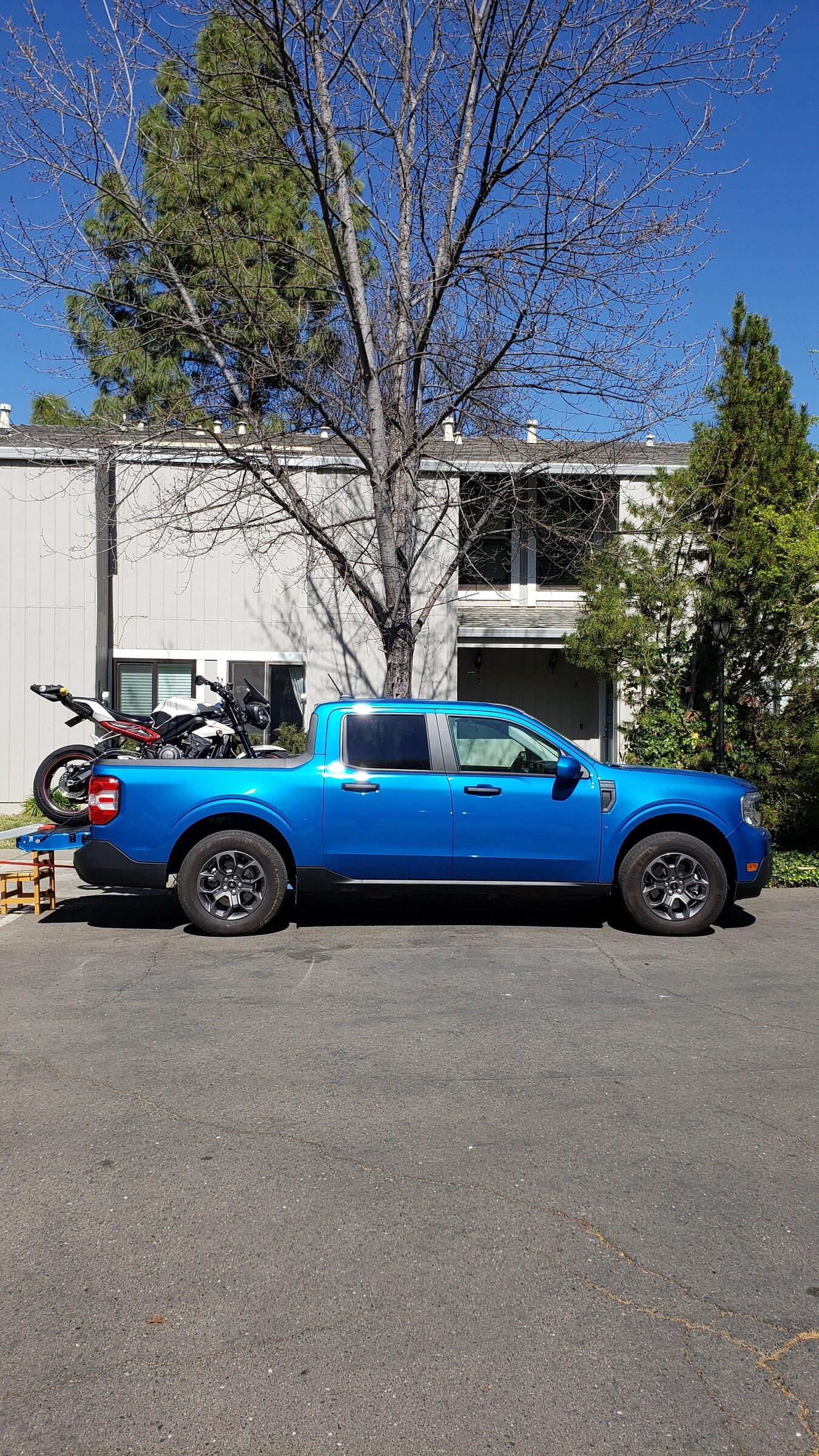 Ford Maverick Maverick Carrying Street Bikes, Track Bikes 20220312_122308