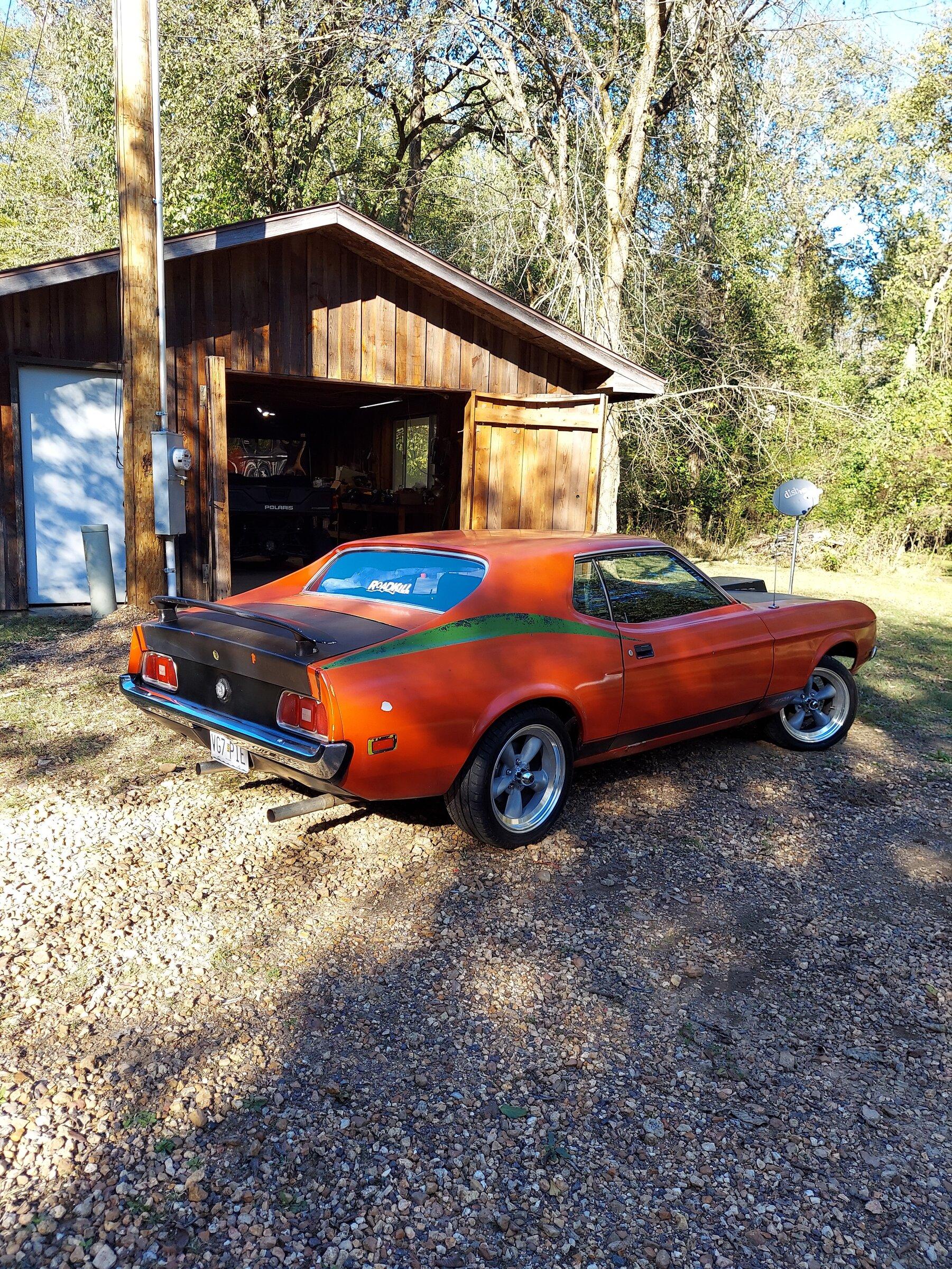 Ford Maverick Who has a project vehicle that takes up garage space? Schulz73Mustang1 (3)