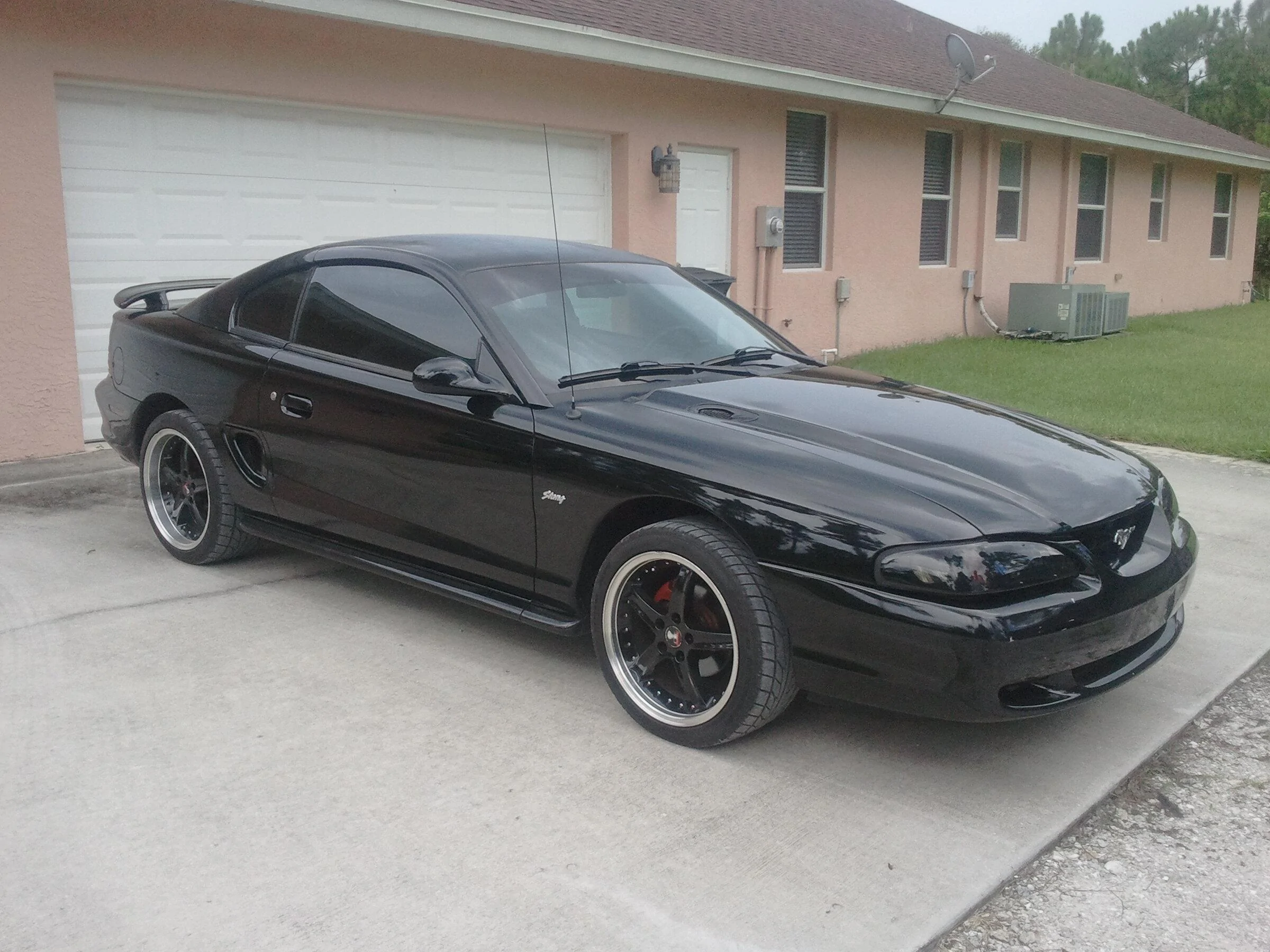 Ford Maverick Who has a project vehicle that takes up garage space? 95 mustang