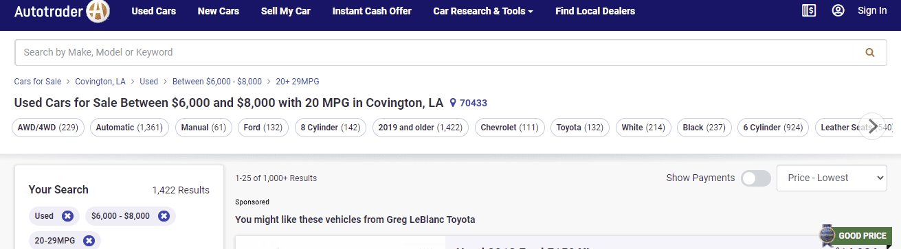 Ford Maverick $6-$8K Used Vehicle 1647199031270