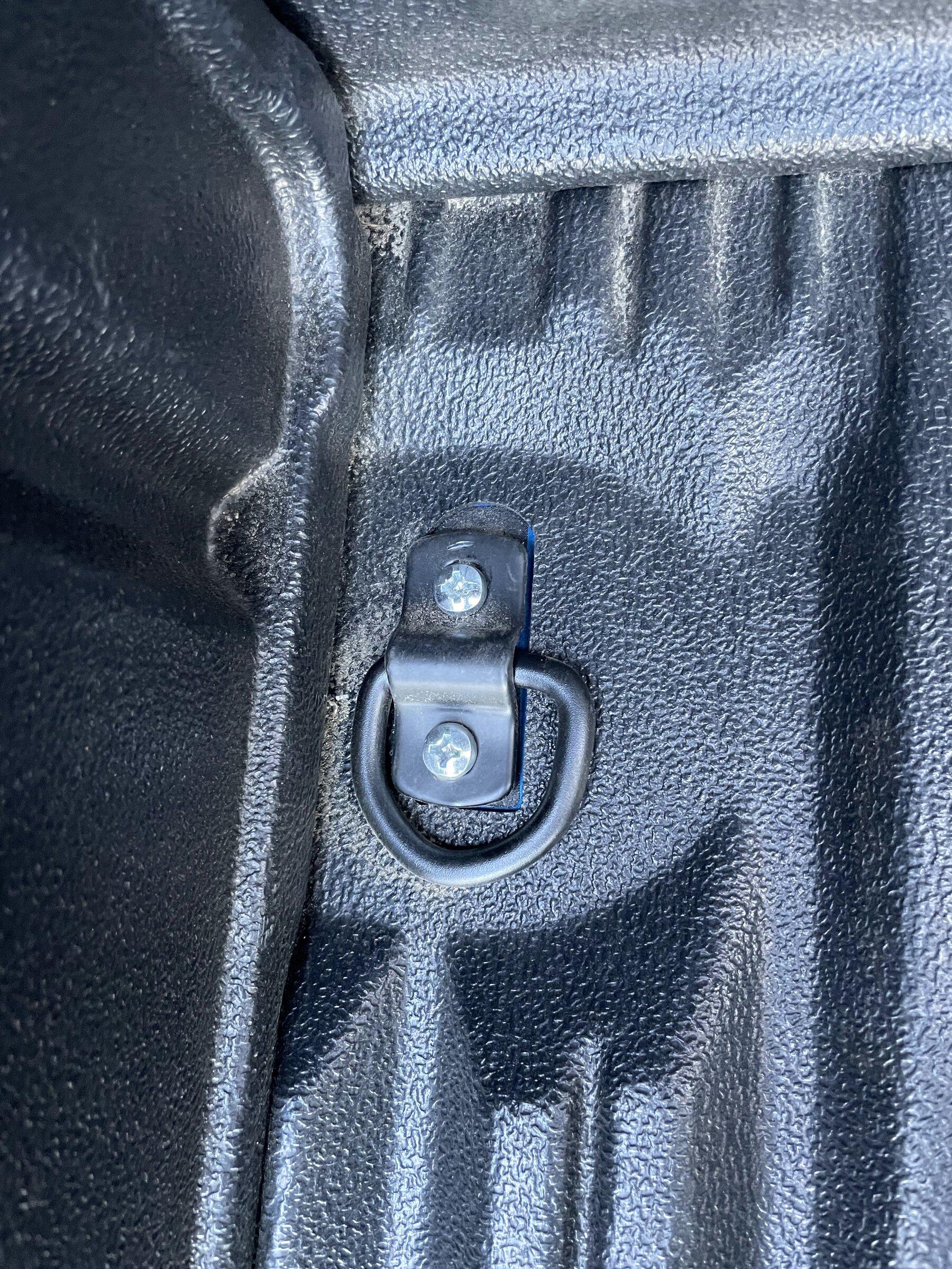 Ford Maverick DIY D-Ring Anchors installed on an XL IMG_4908