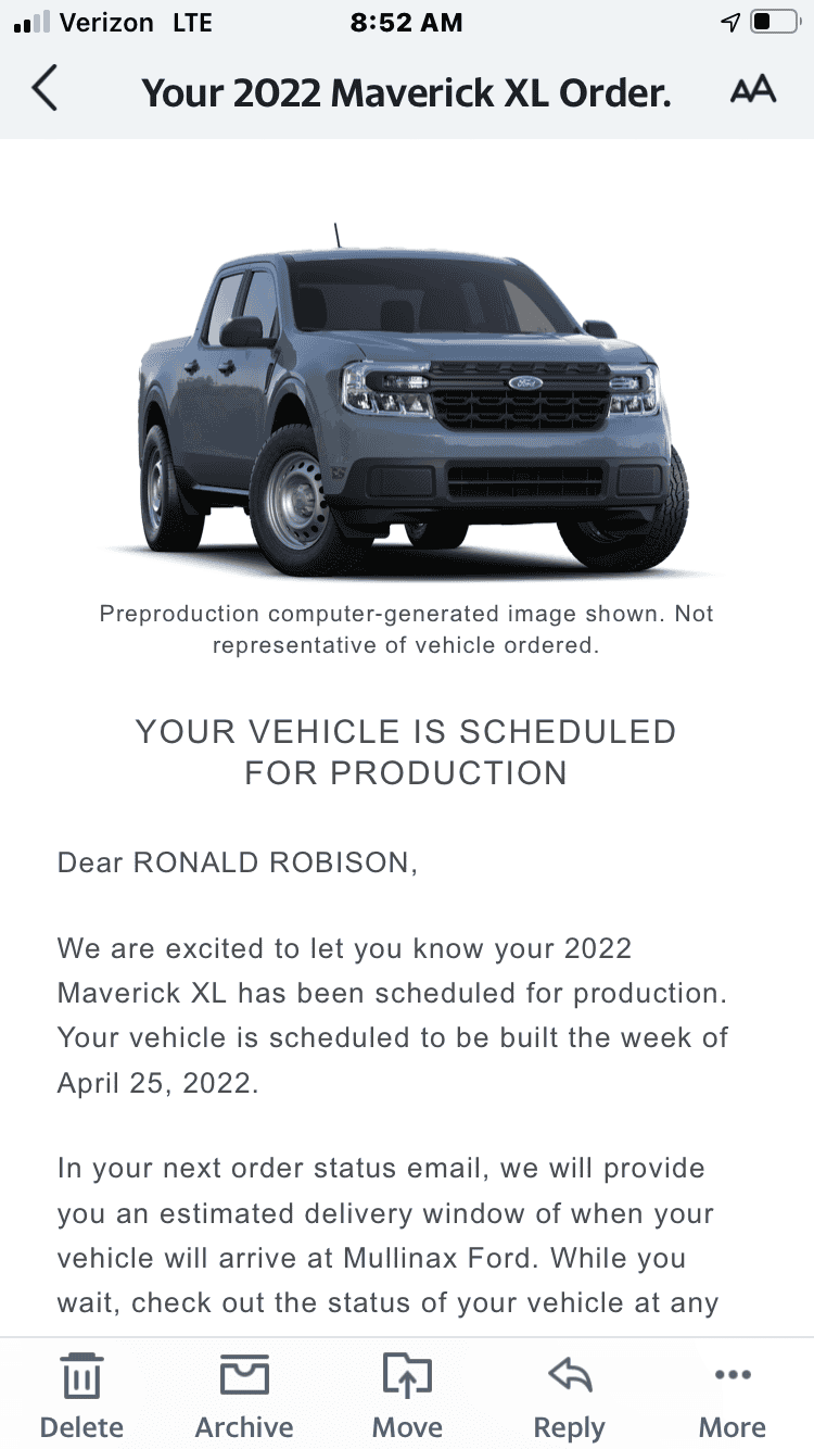 Ford Maverick 📬 3/3 Scheduling Email Received Group [EMAILS NOW ARRIVING!] 3119491E-CC32-4DEB-9C85-60ED42CA368A