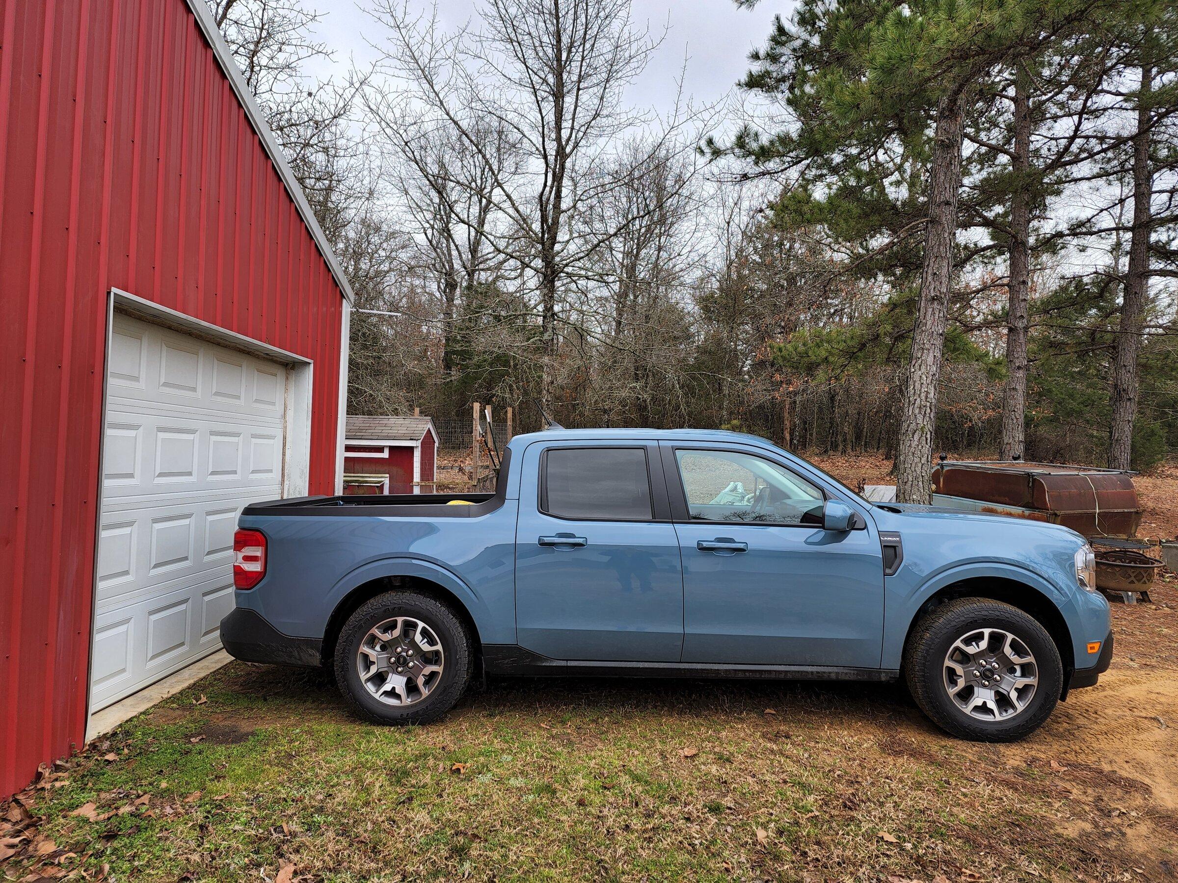 Ford Maverick First 900 Pound Load 20220314_144611