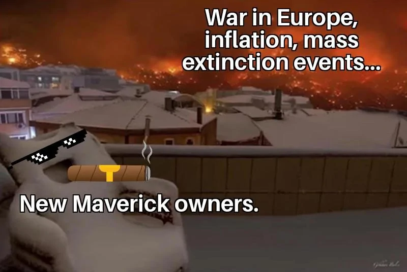 Ford Maverick Maverick Memes -  fun diversion while we wait [ ** NO POLITICS ** ] Happy Chair 15032022074454