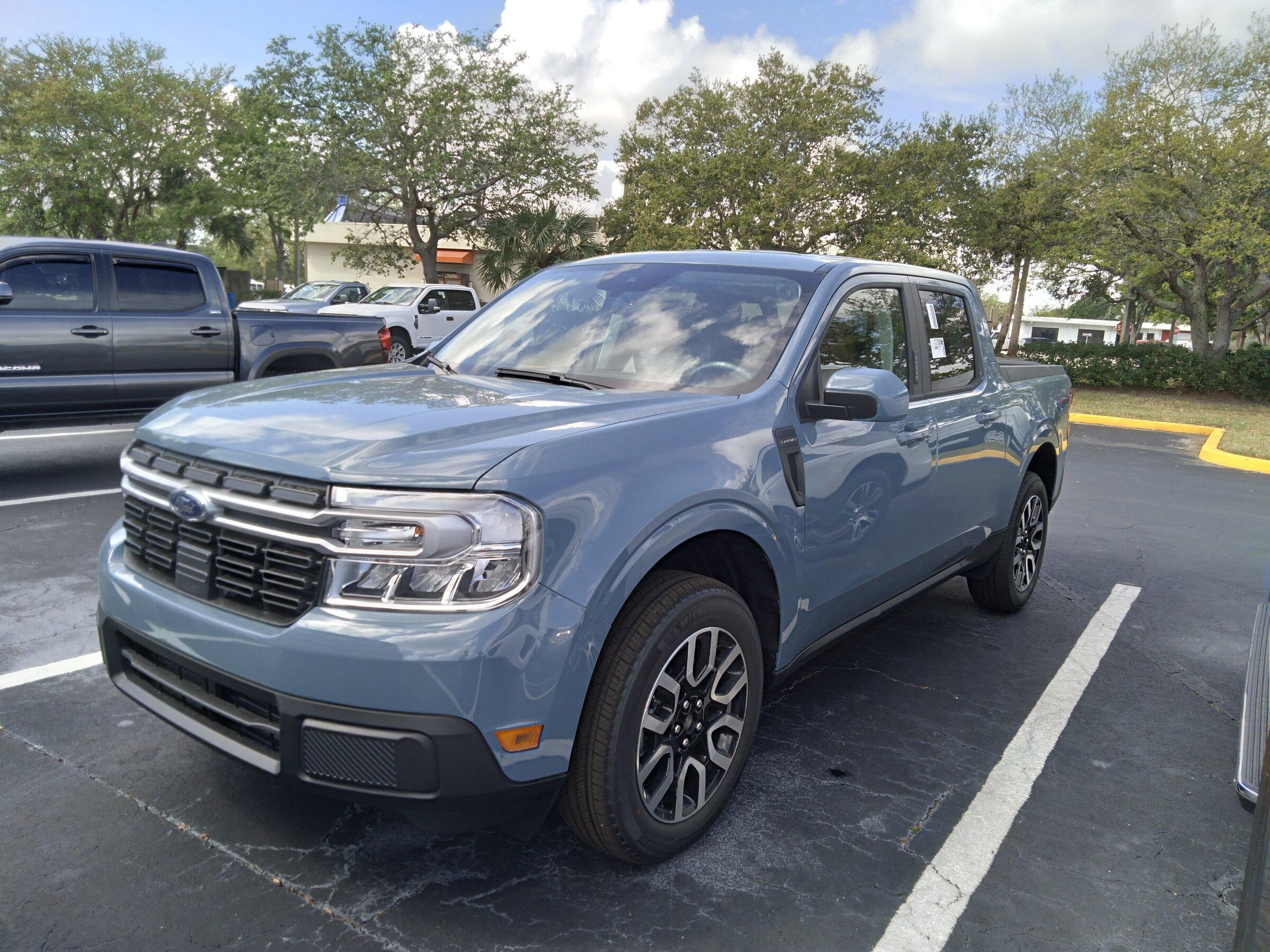 Ford Maverick My Maverick Lariat Just Arrived! 20220316_114255