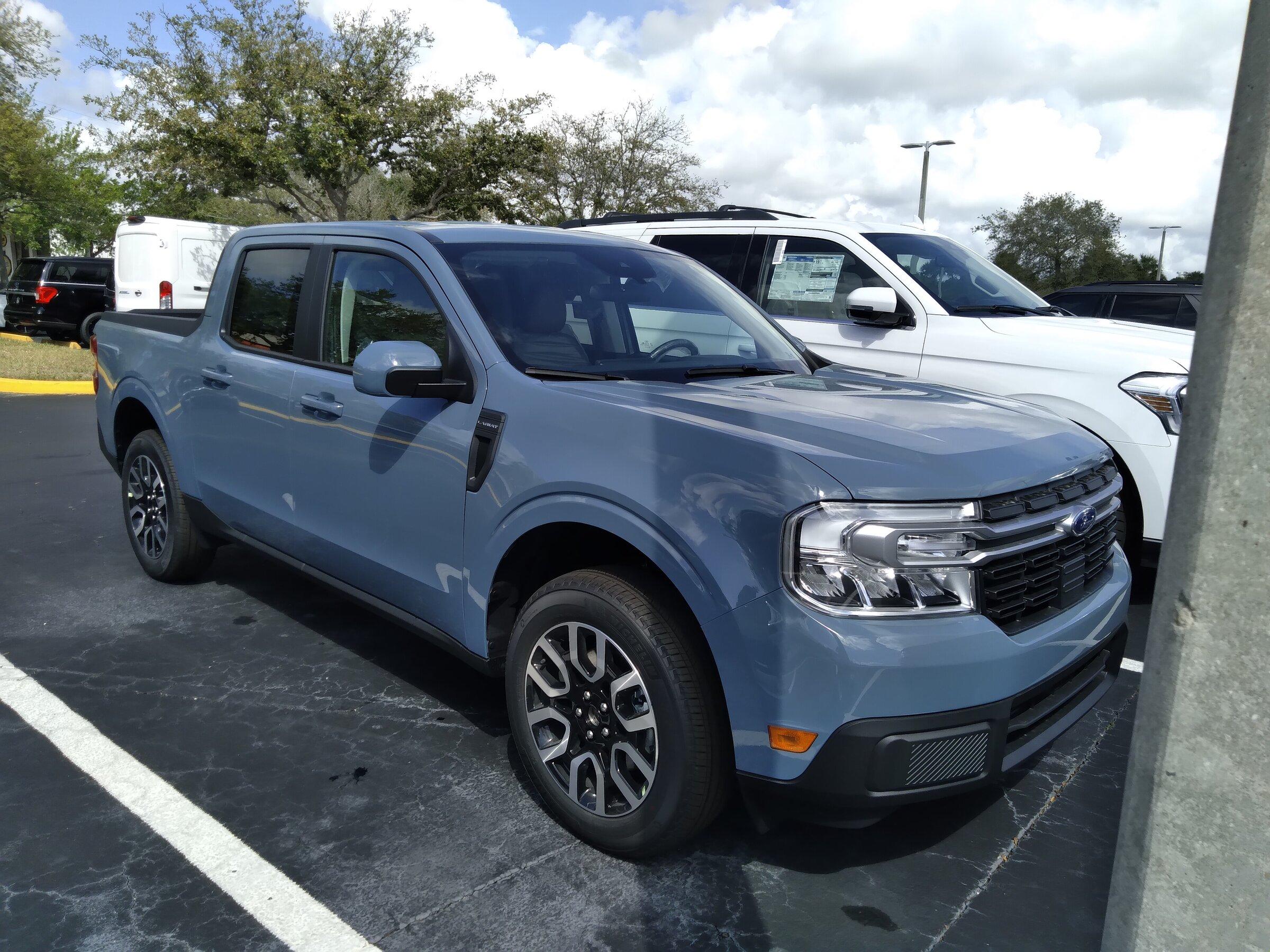 Ford Maverick My Maverick Lariat Just Arrived! 20220316_114305