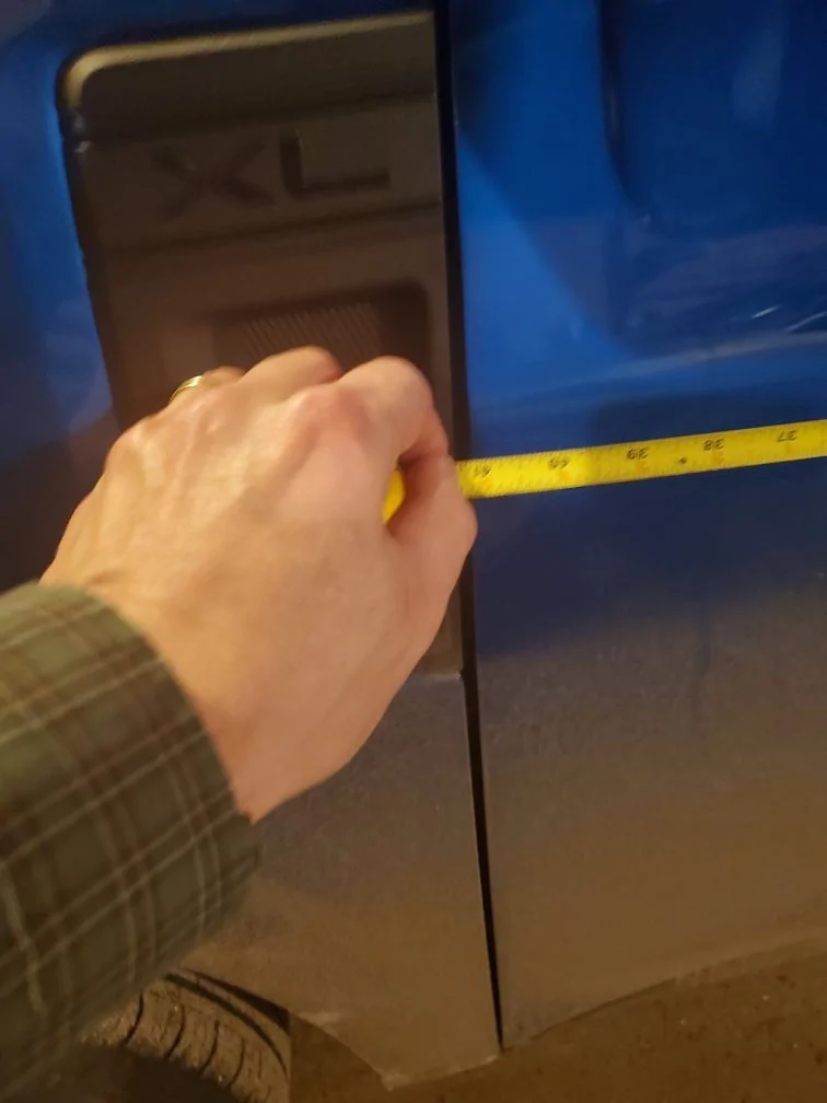 Ford Maverick Front door size? t2