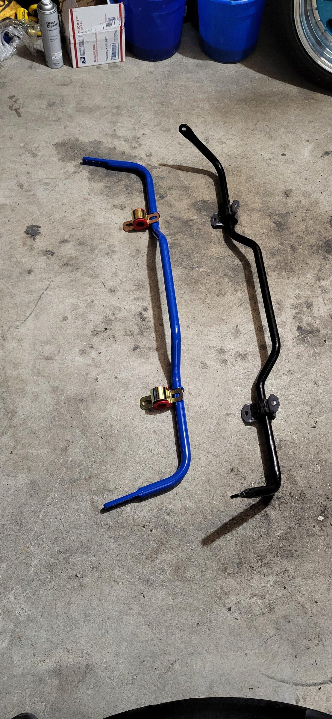 Ford Maverick Steeda rear sway bar for Maverick 20220316_194147