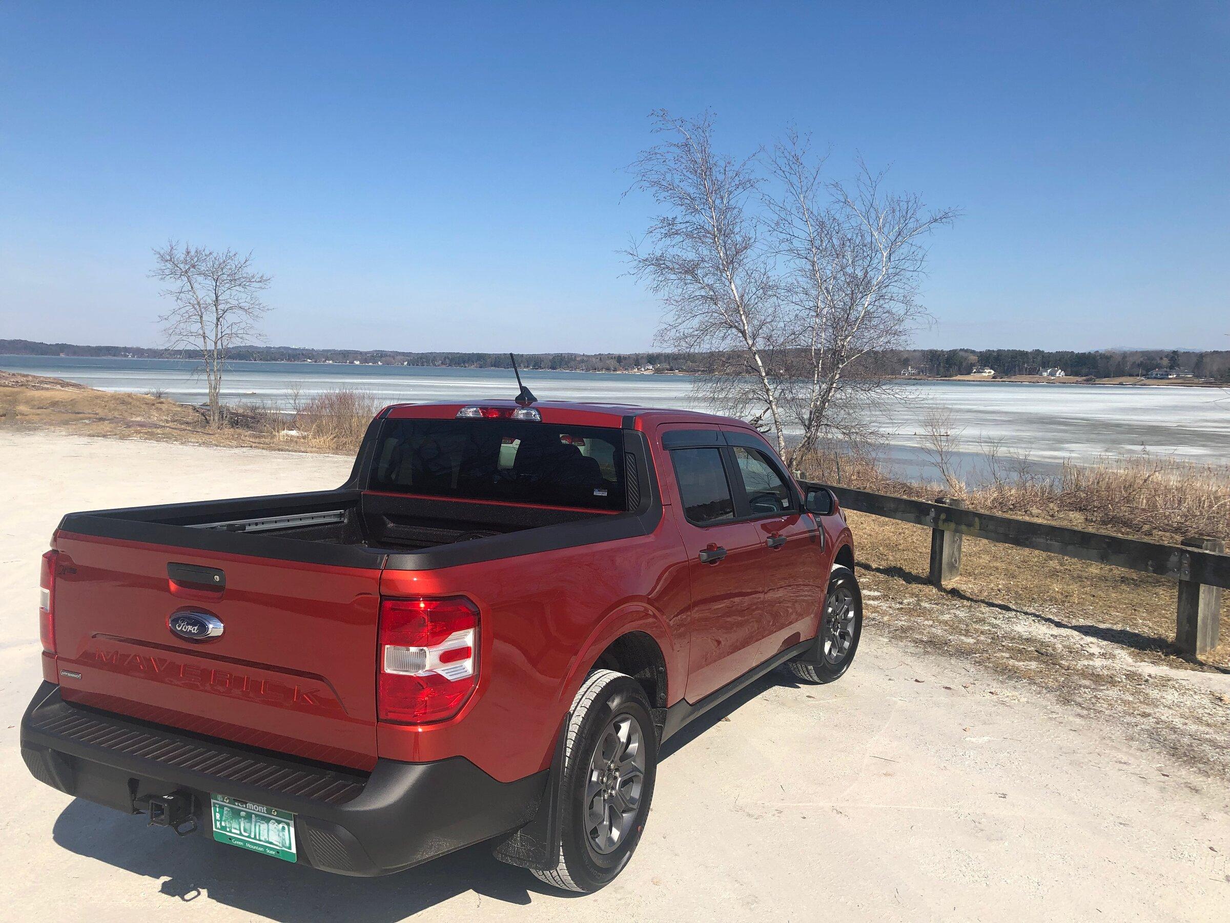 Ford Maverick Orange vehicle—Cyber Orange or Hot Pepper Red Maverick ~ 1 hour old