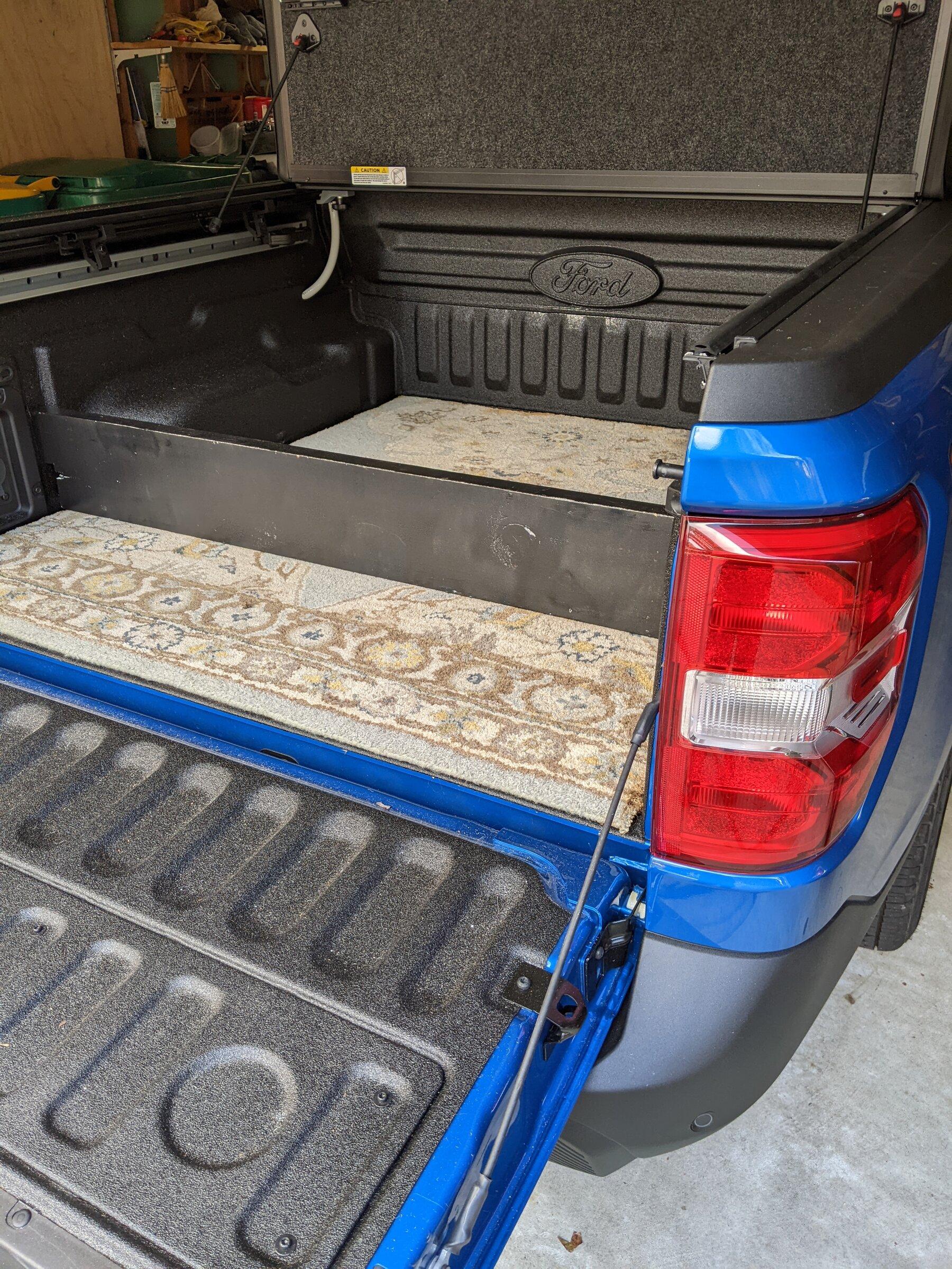 Ford Maverick Bed rug PXL_20211231_210248104