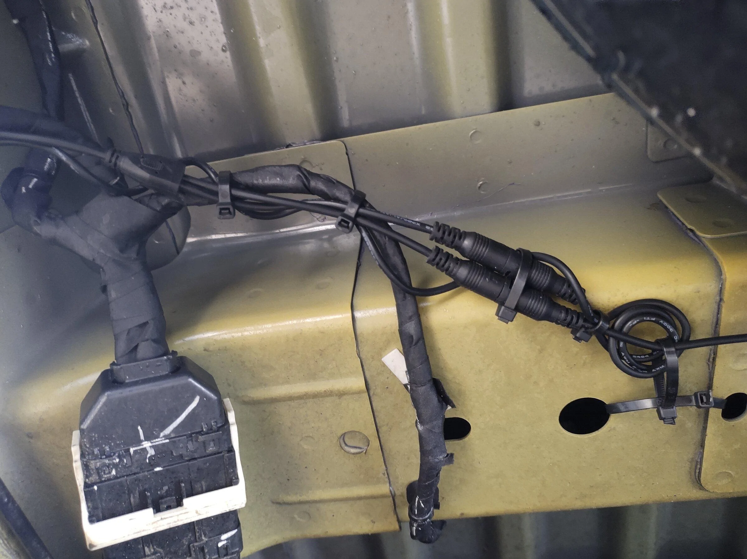 Ford Maverick truck bed LED lights installed IMG_20220318_101746258