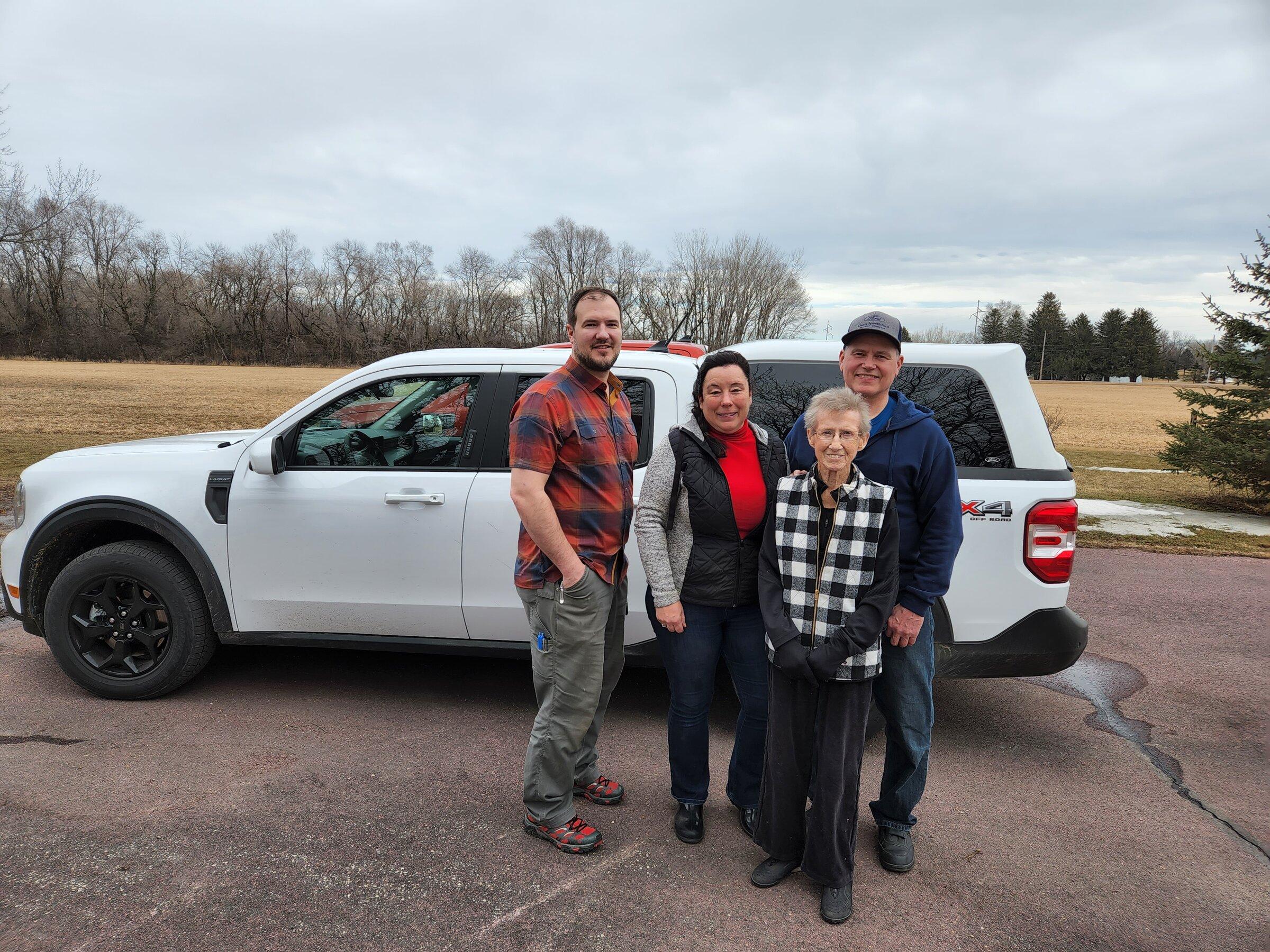 Ford Maverick Alaskan Bound - Delivery Road Trip Home in Two New Mavericks 20220316_151914