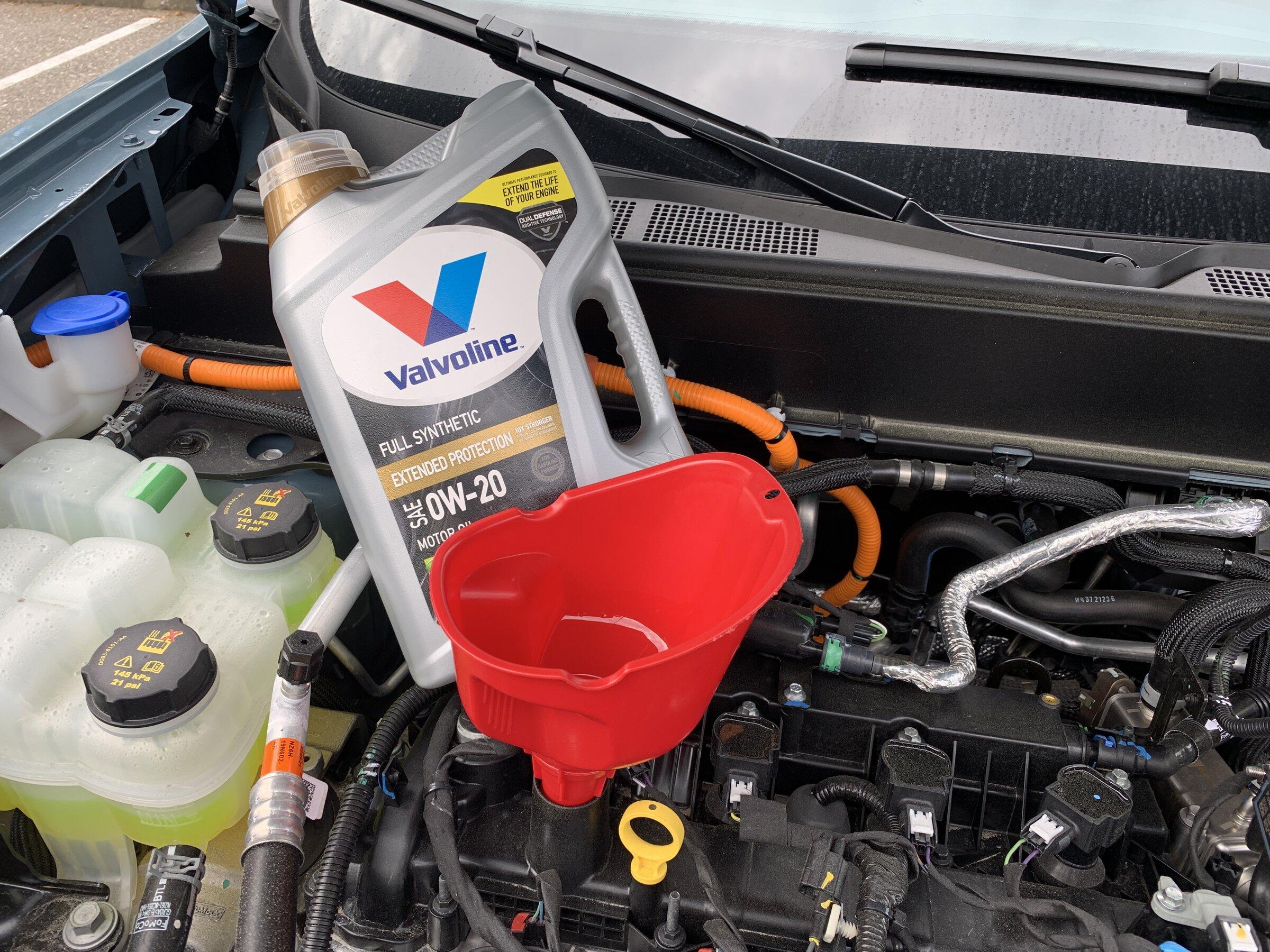 Ford Maverick First Oil Change on Hybrid Maverick XLT -- my notes / tips IMG_4047.JPG