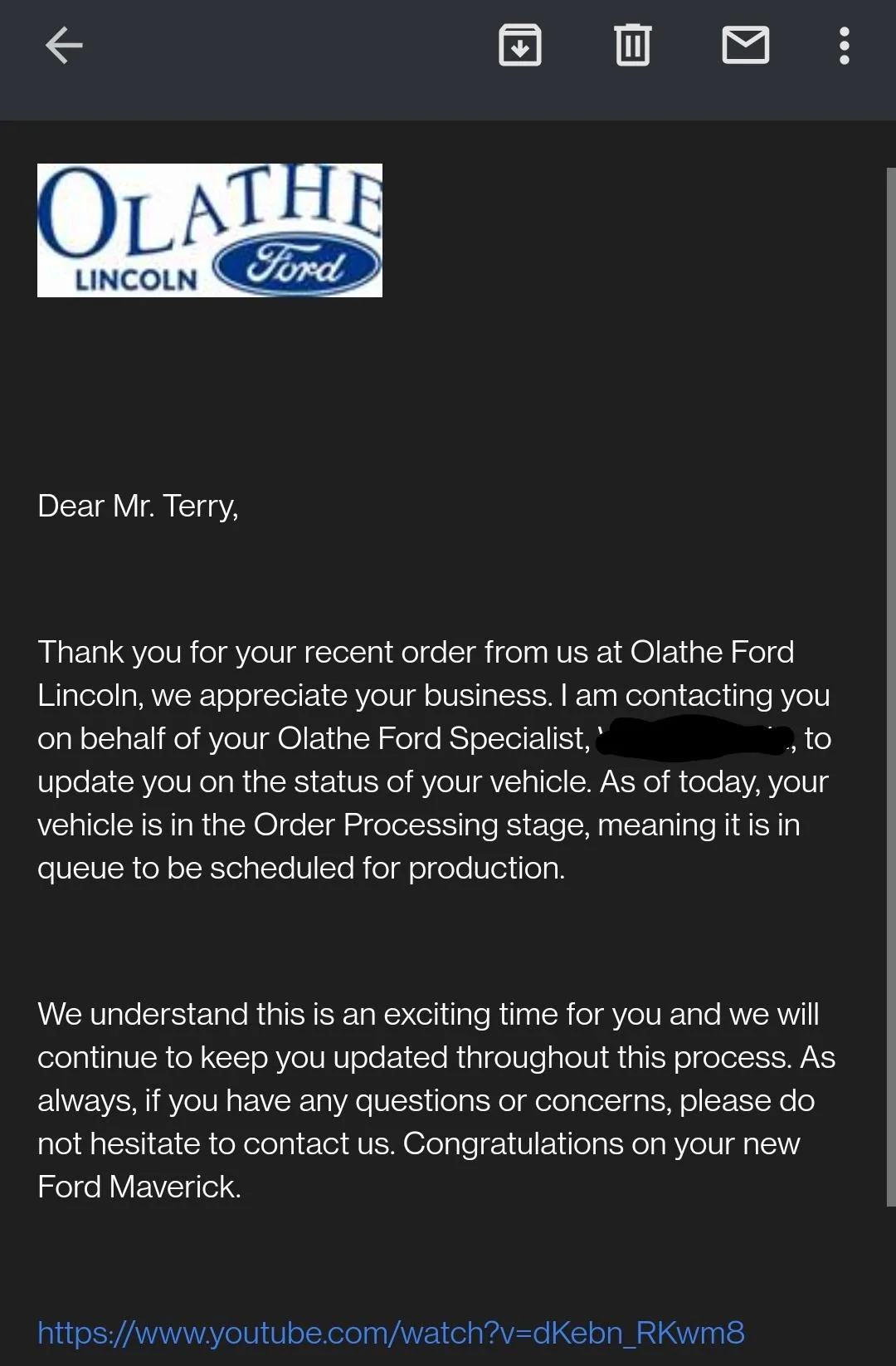 Ford Maverick ⏱ Maverick Scheduling Next Week (3/21) For Production Build Weeks 5/2 and 5/9 Screenshot_20220319-233114