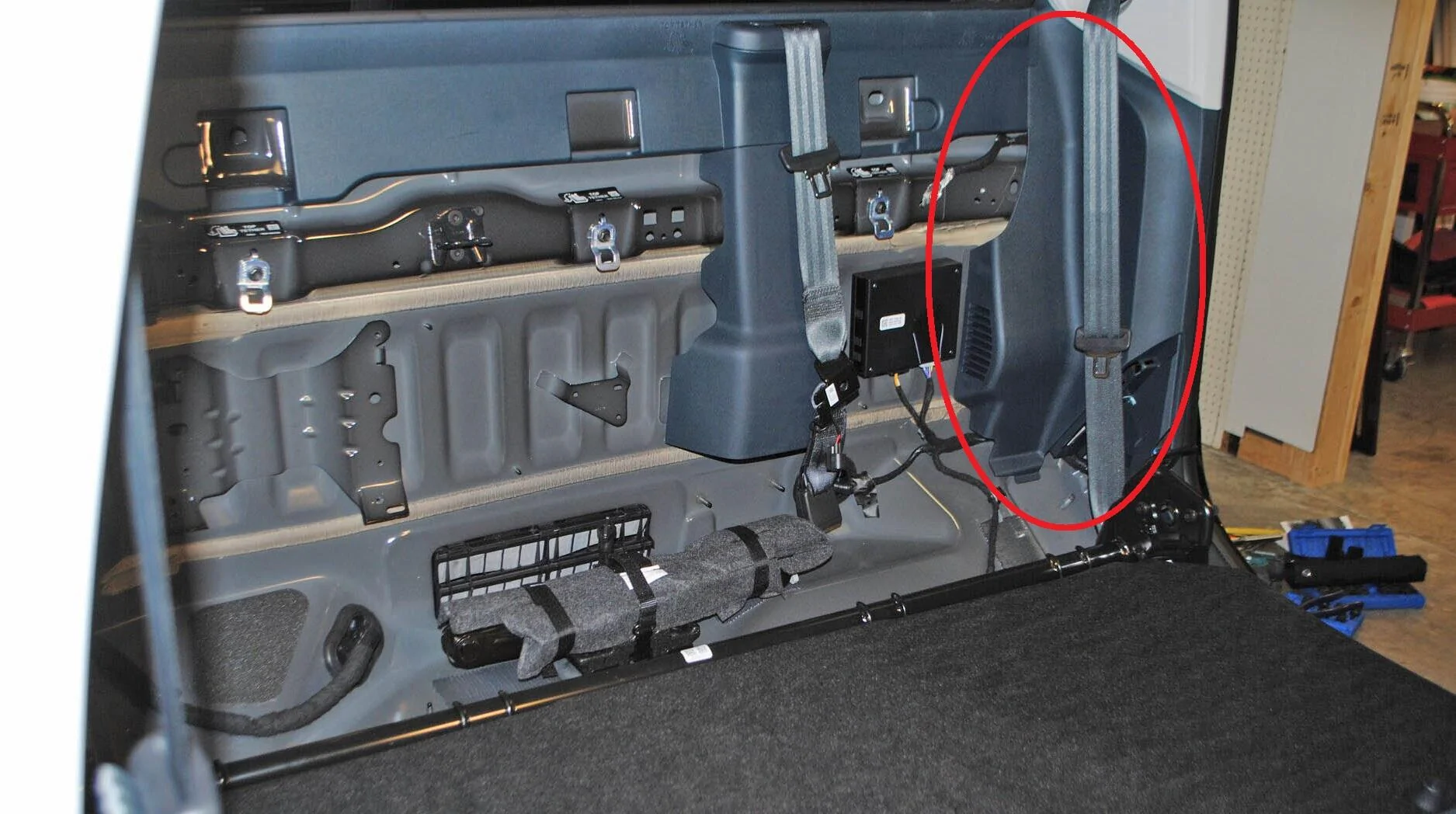 Ford Maverick Anyone know how to remove these panels behind the rear seat? Rear Panel Wiring